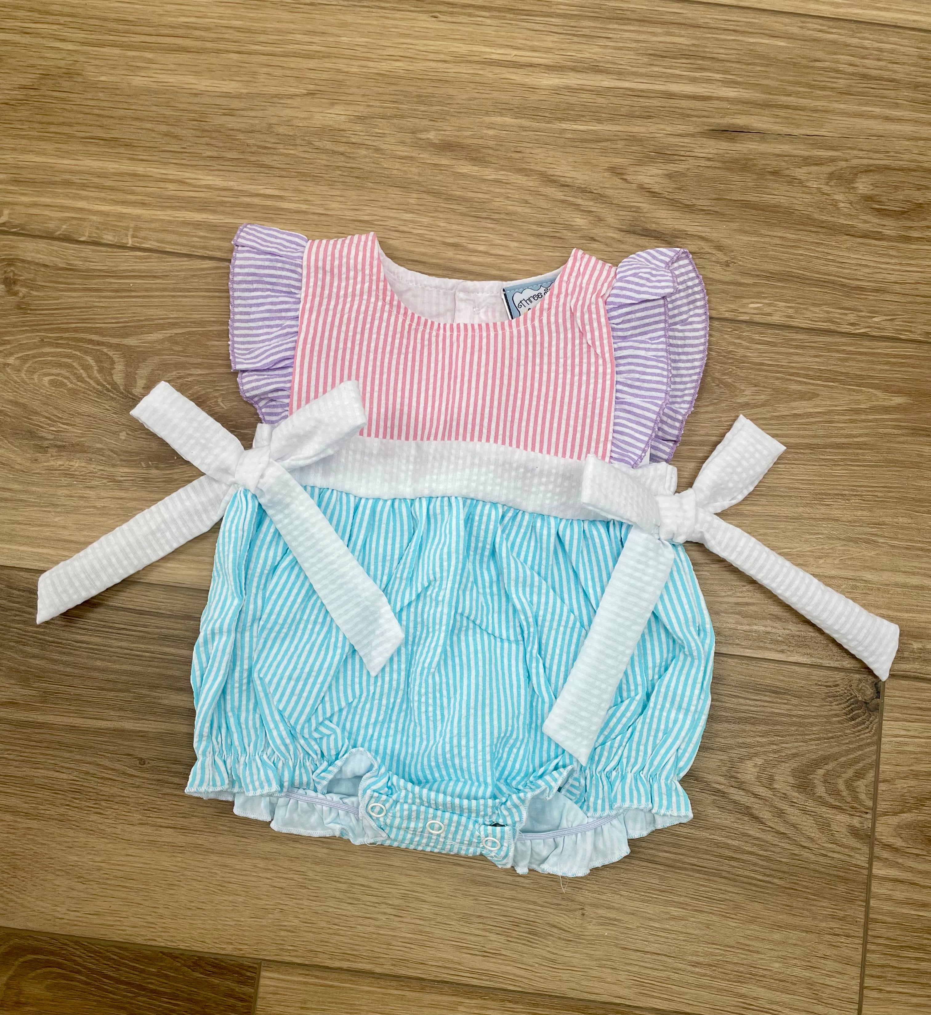 Color block Tie Bubble