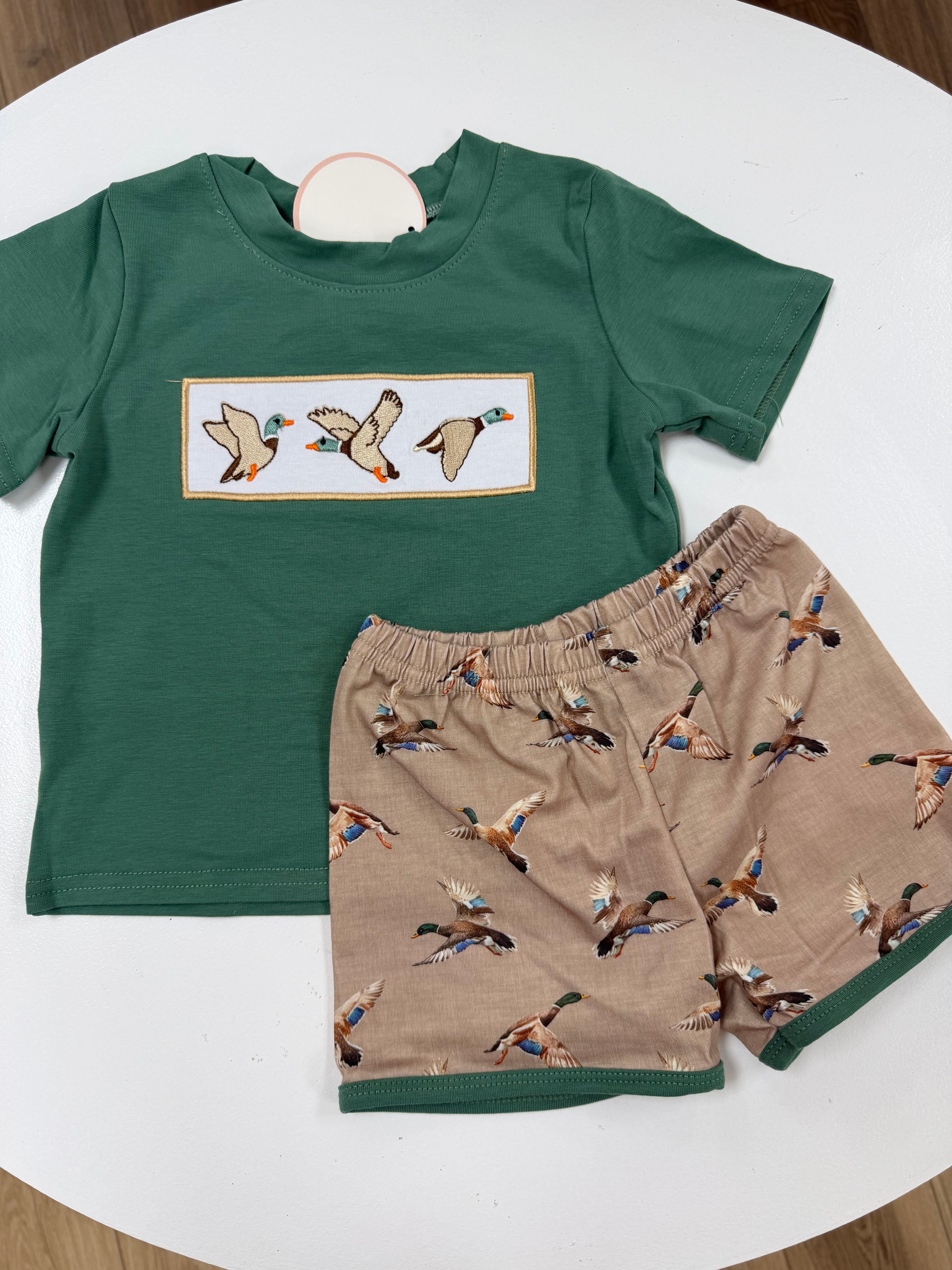 Mallard Moments Shorts Set