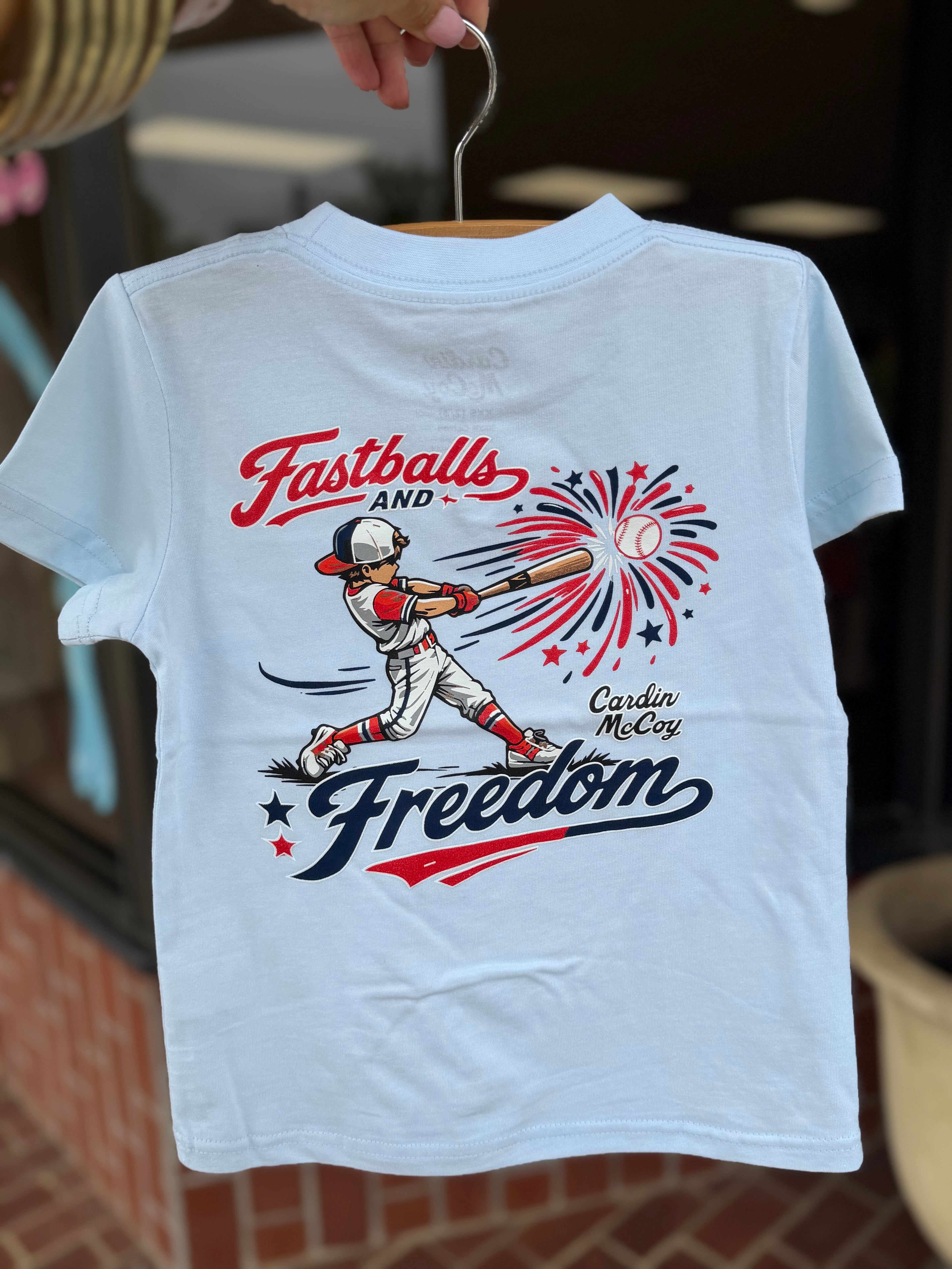 Fastballs & Freedom Tee