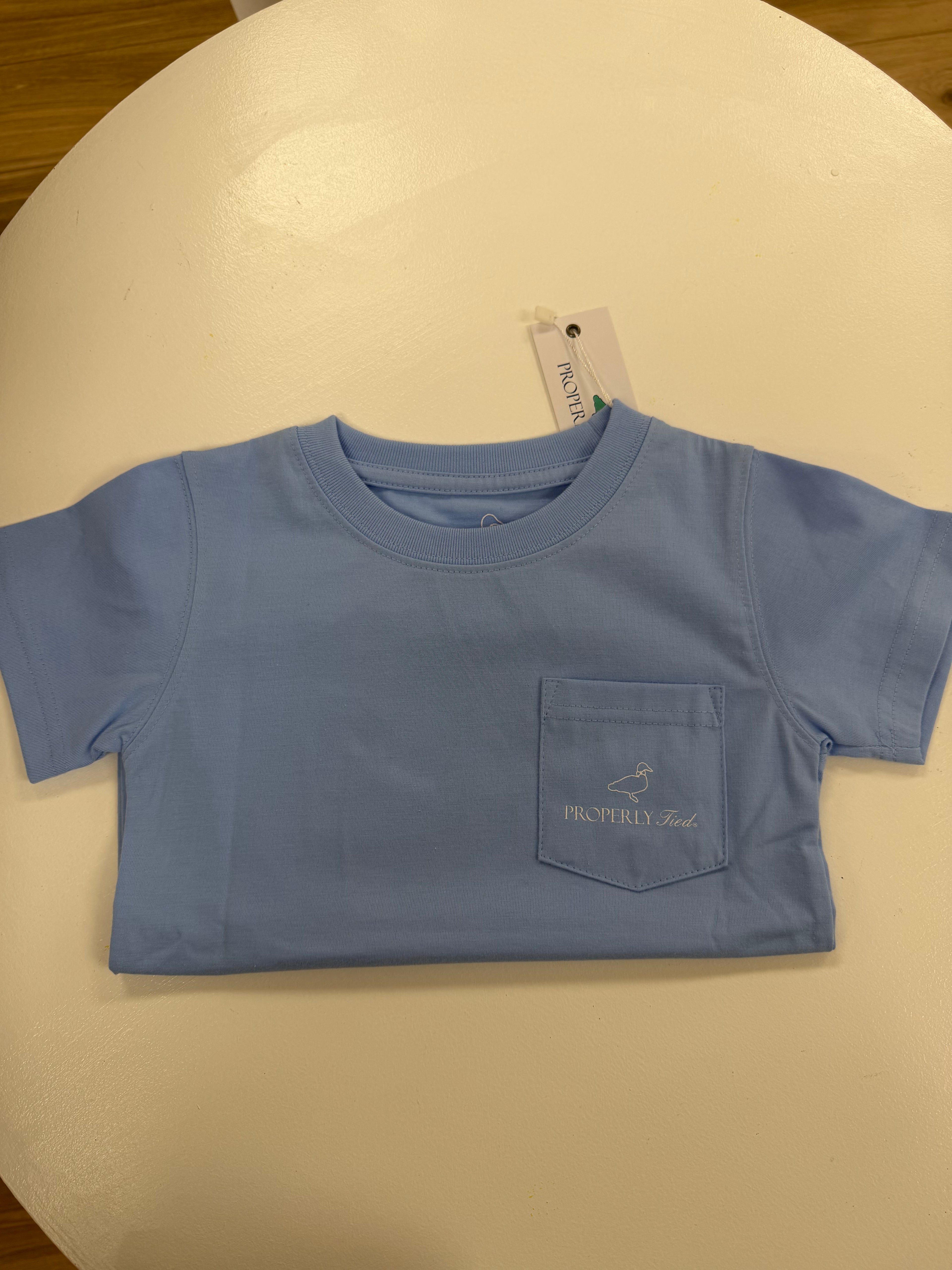 Study Buddy Light Blue Tee