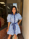 Blue Tea Party Dress