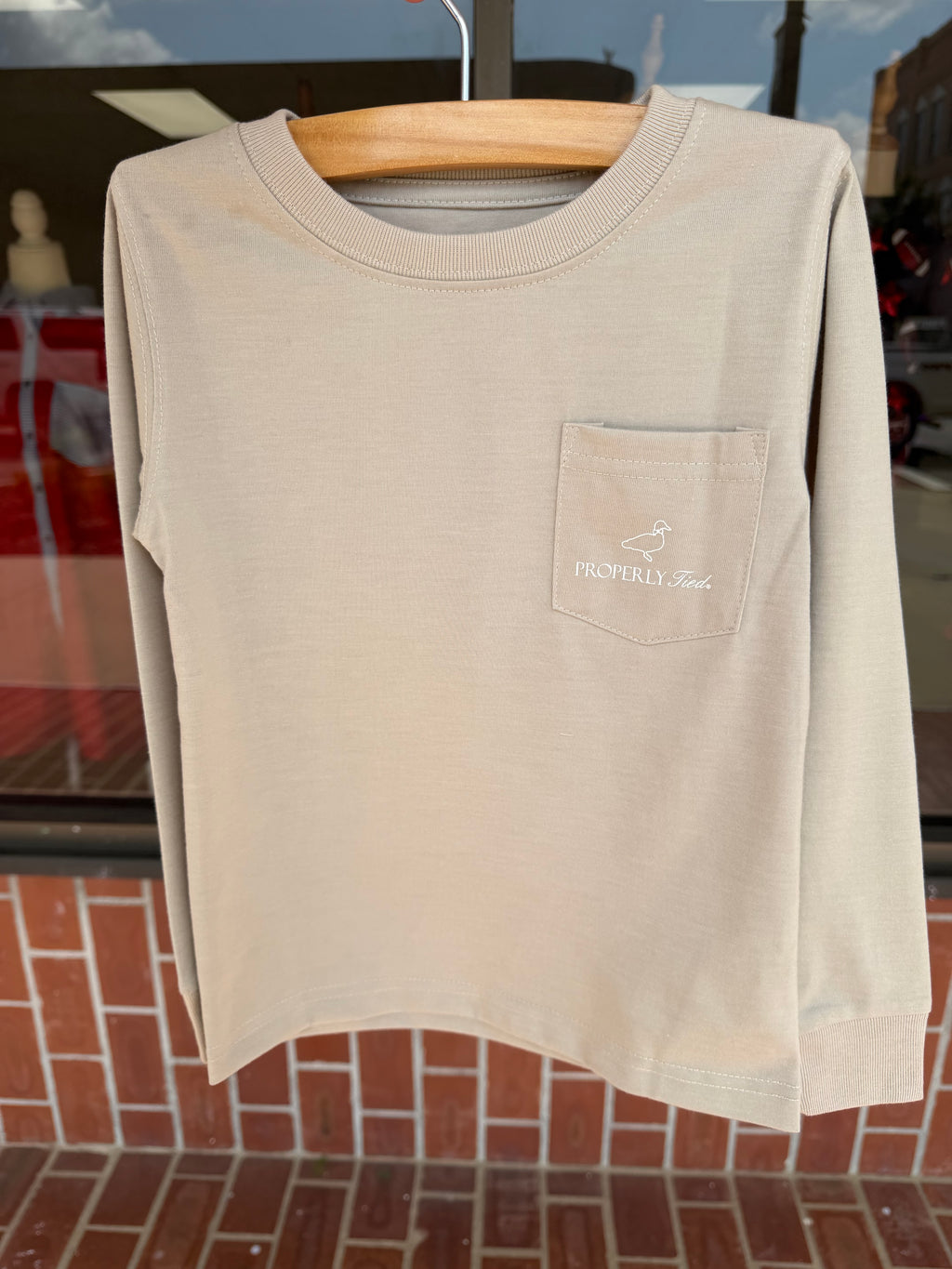 Boys Quail LS Tee