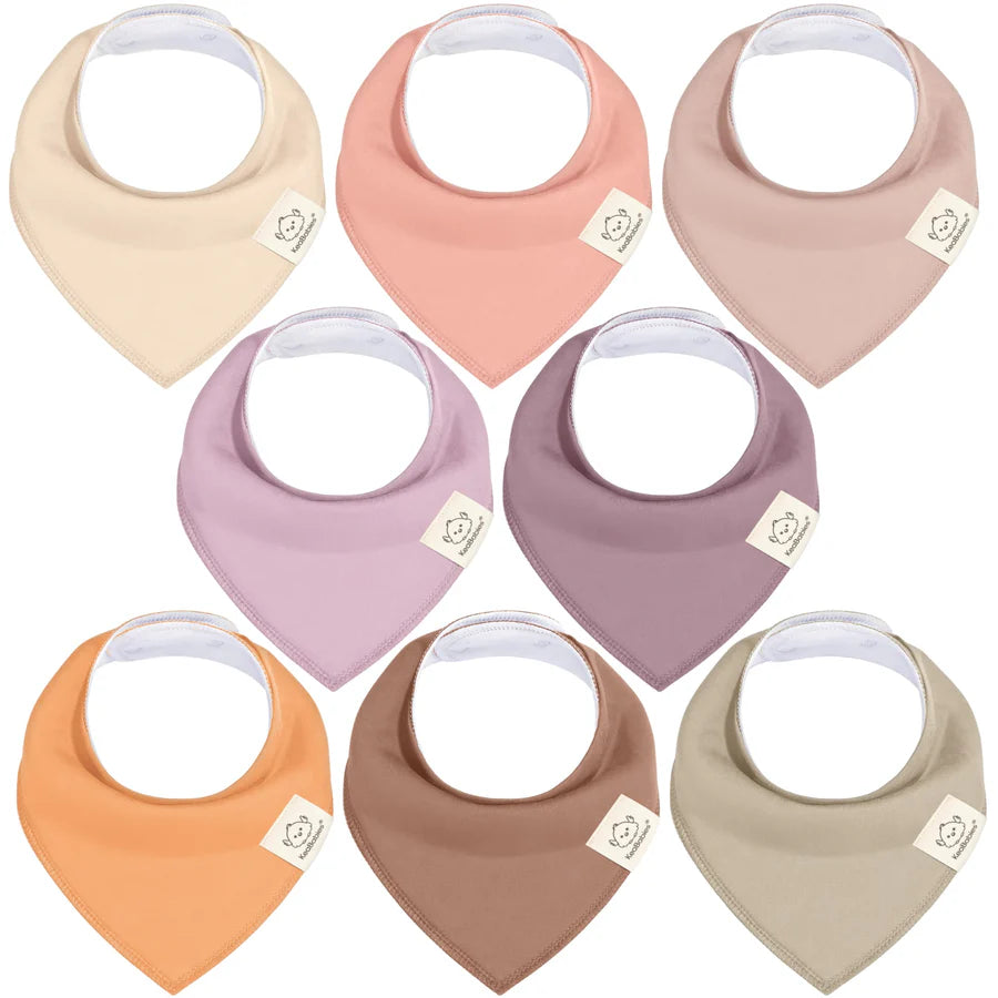 Bandana Bibs- Mauve