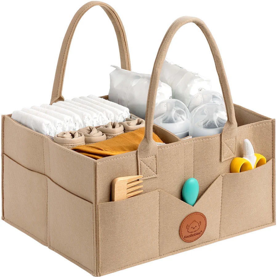 Diaper Caddy- Taupe
