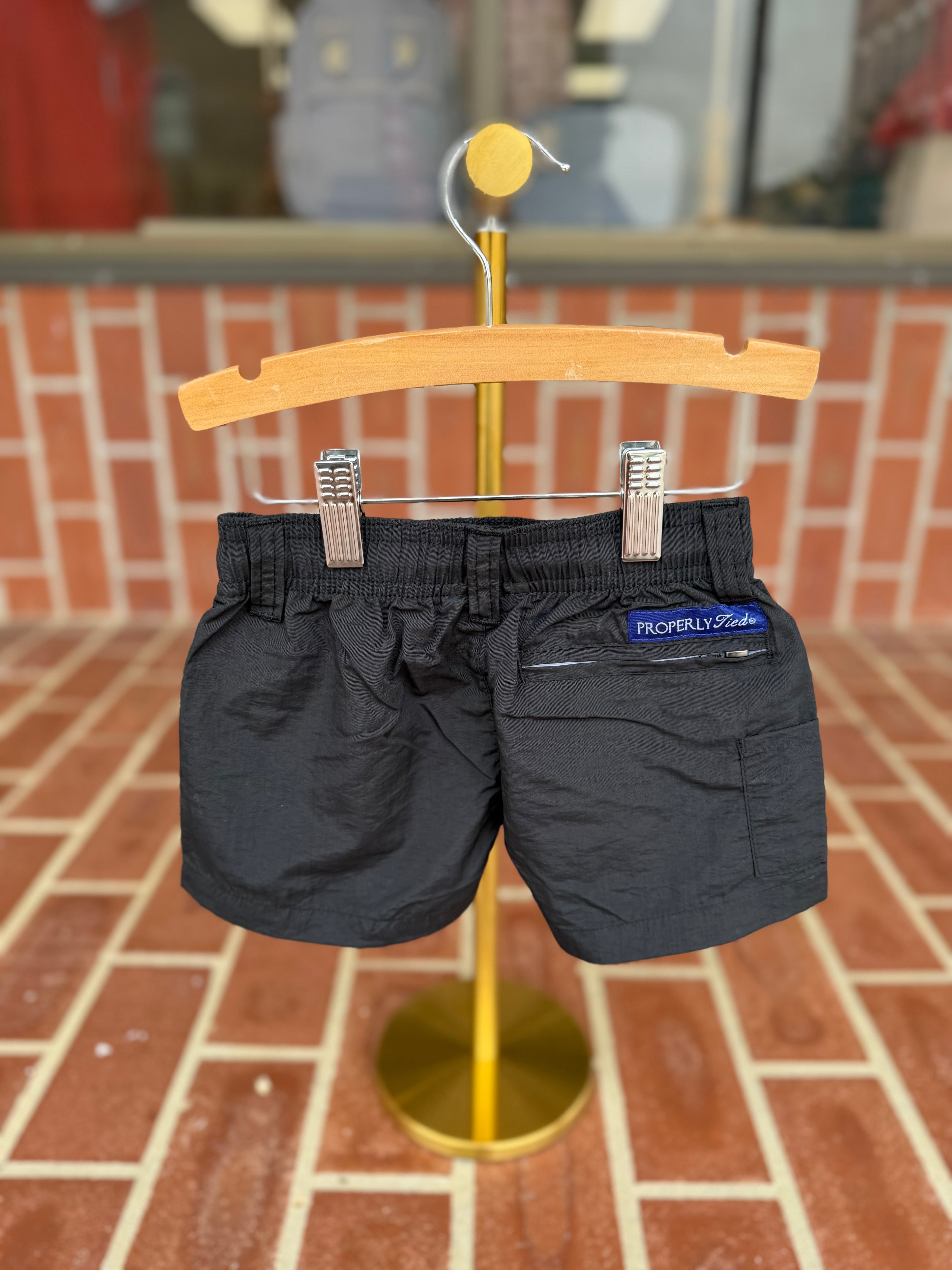 Black Mallard Shorts