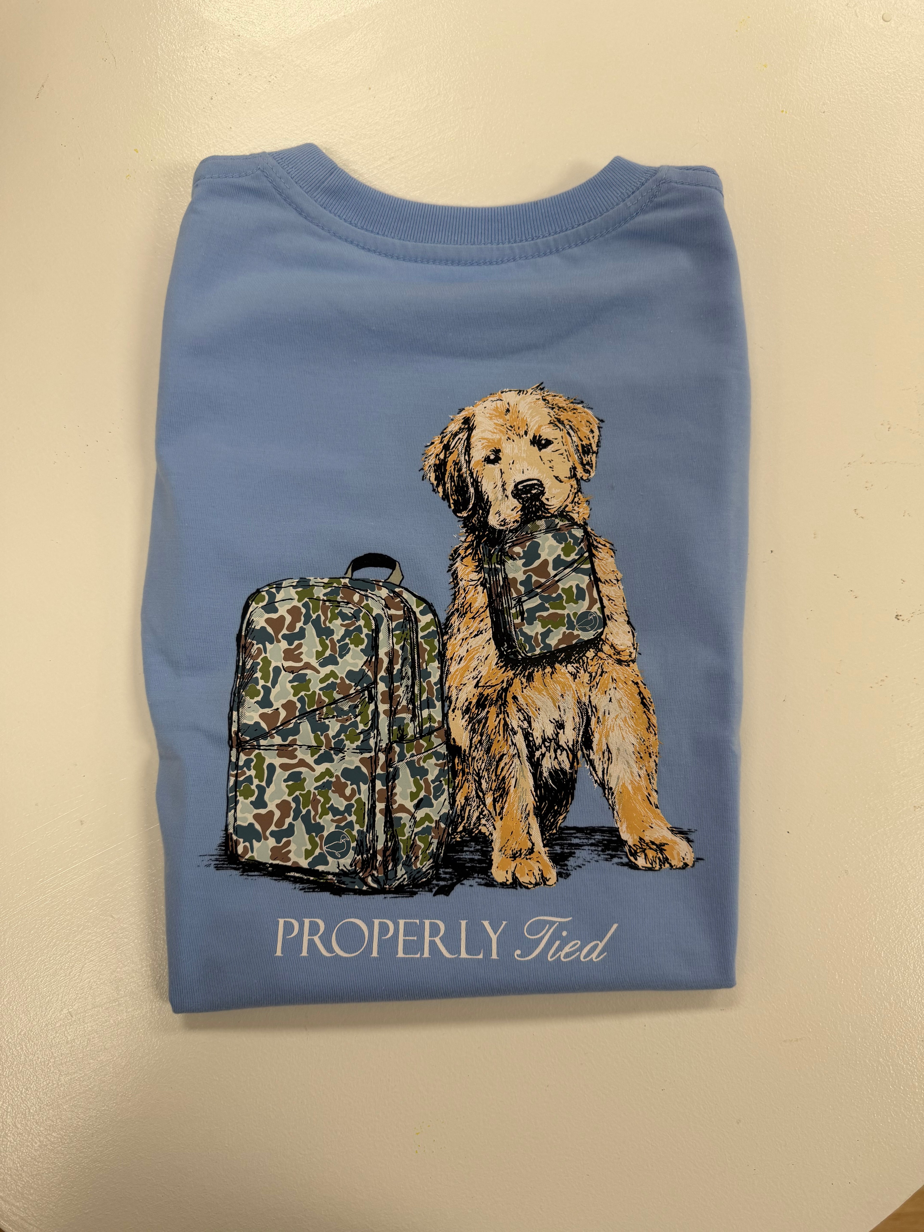 Study Buddy Light Blue Tee