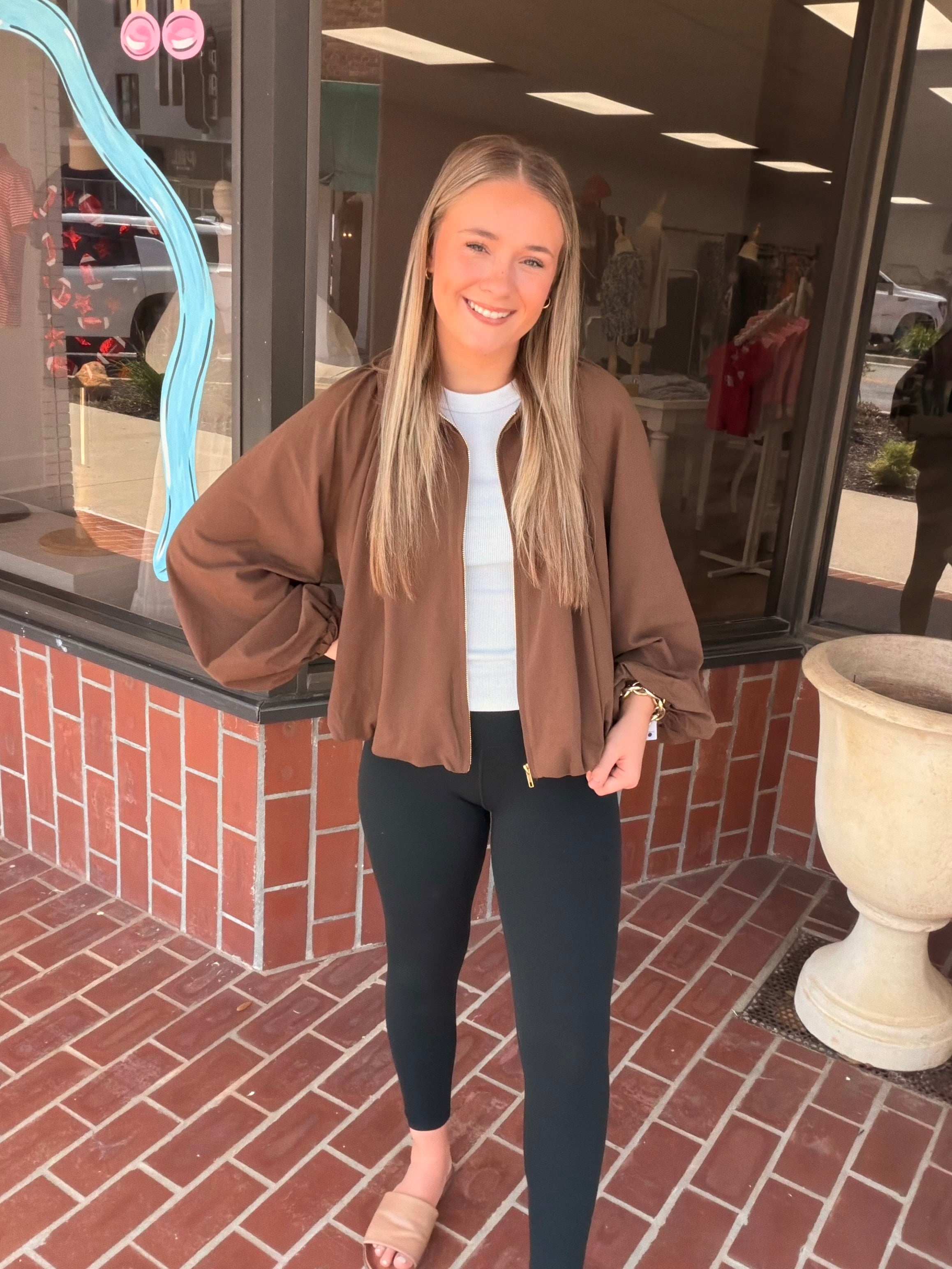 The Cozy Cocoa Zip Jacket