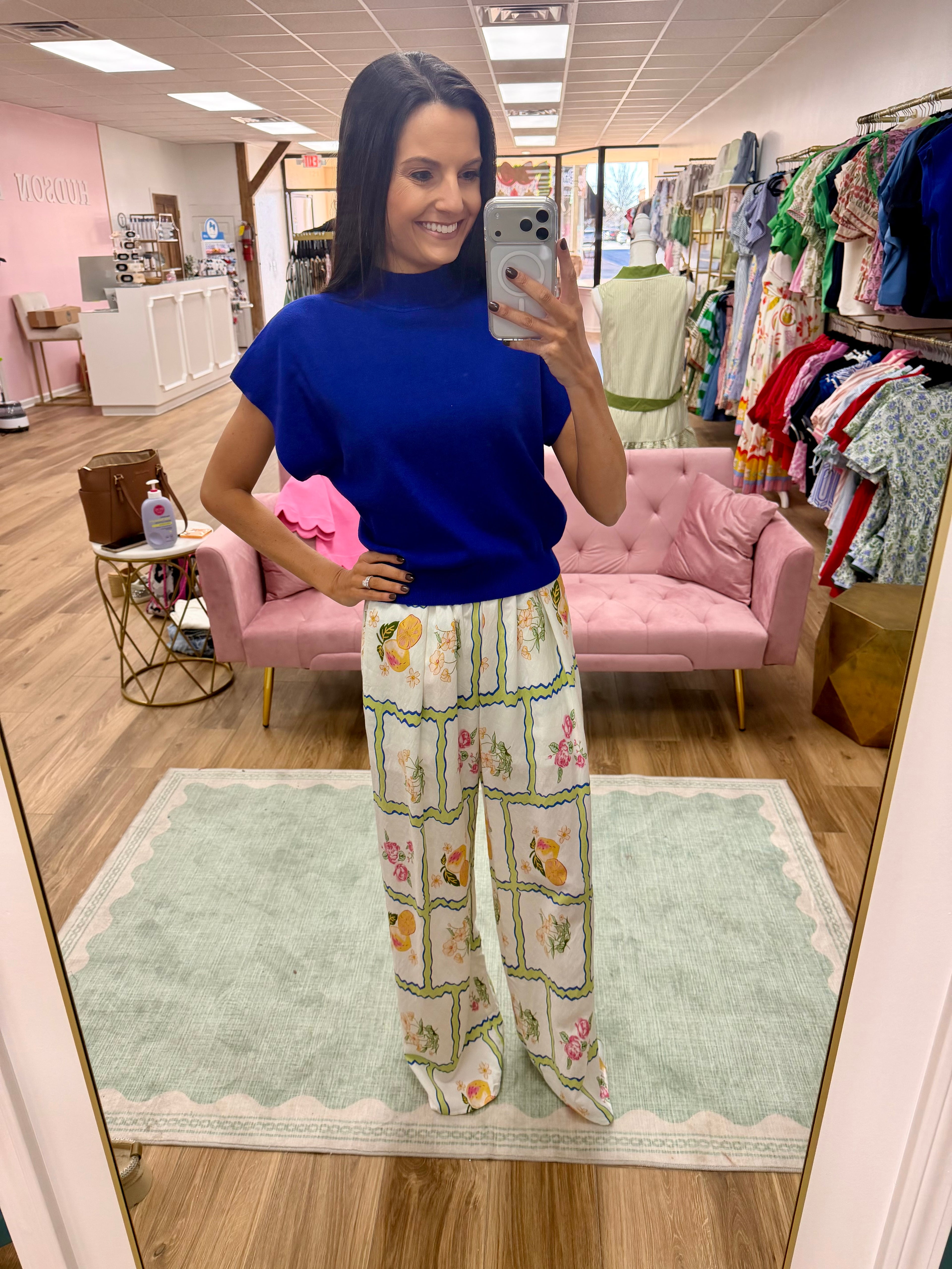 Seaside Bloom Pants