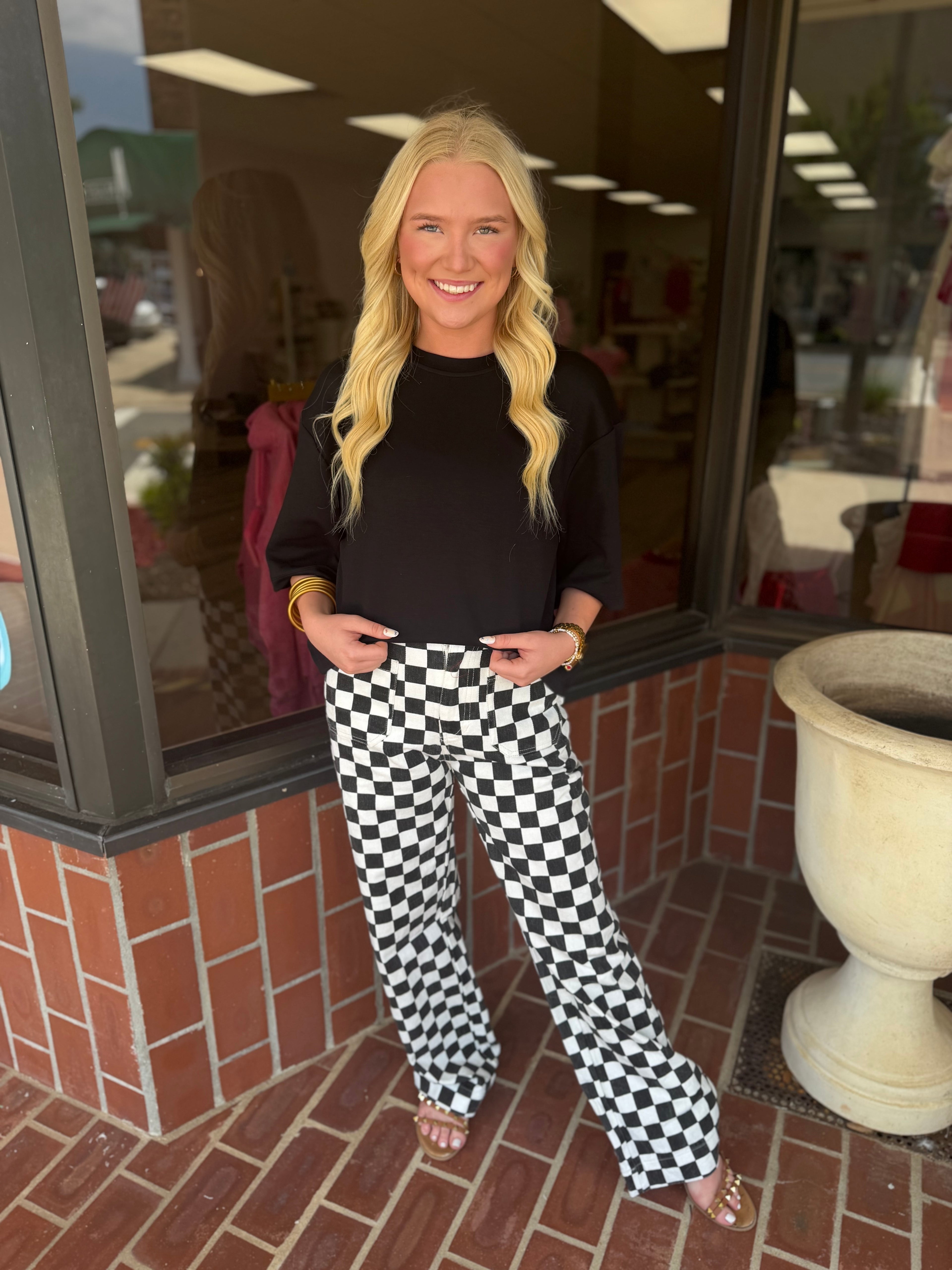 Checkmate Denim Pants