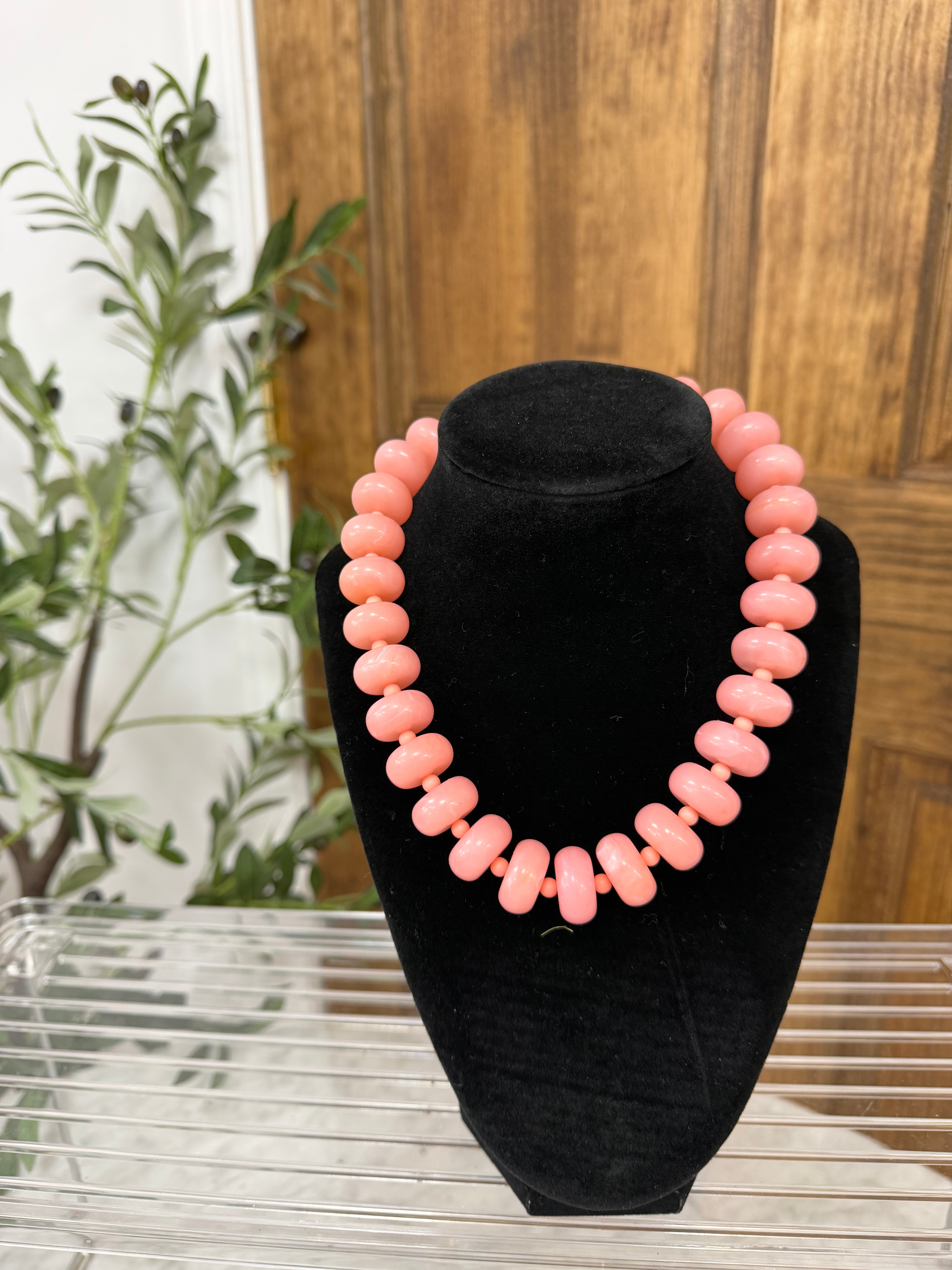 Rondelle Bead Necklace Set