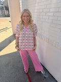 Sweet Pea Floral Blouse