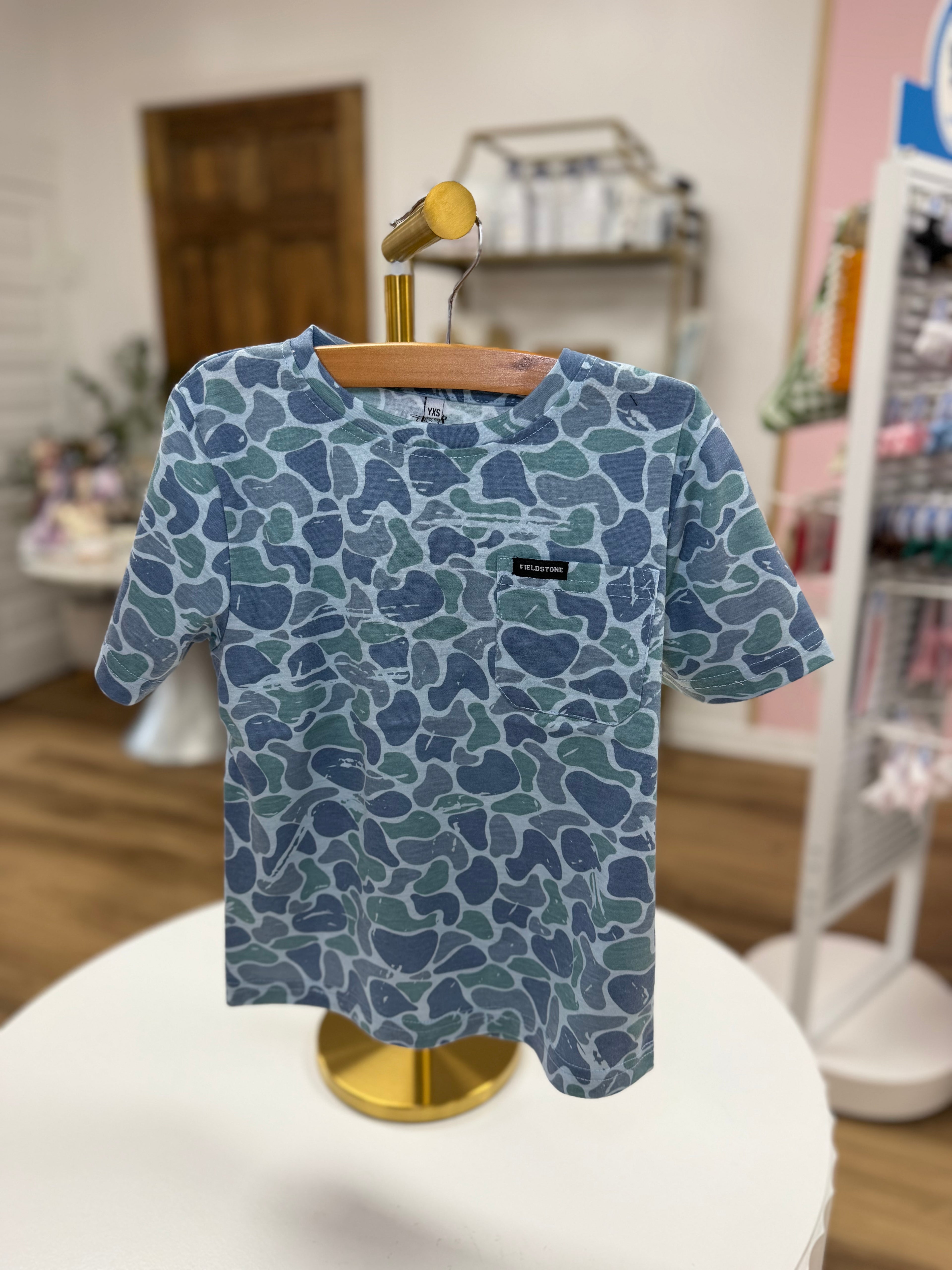 Saltwater Camo Tee