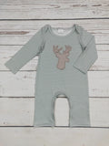 Striped Deer Romper