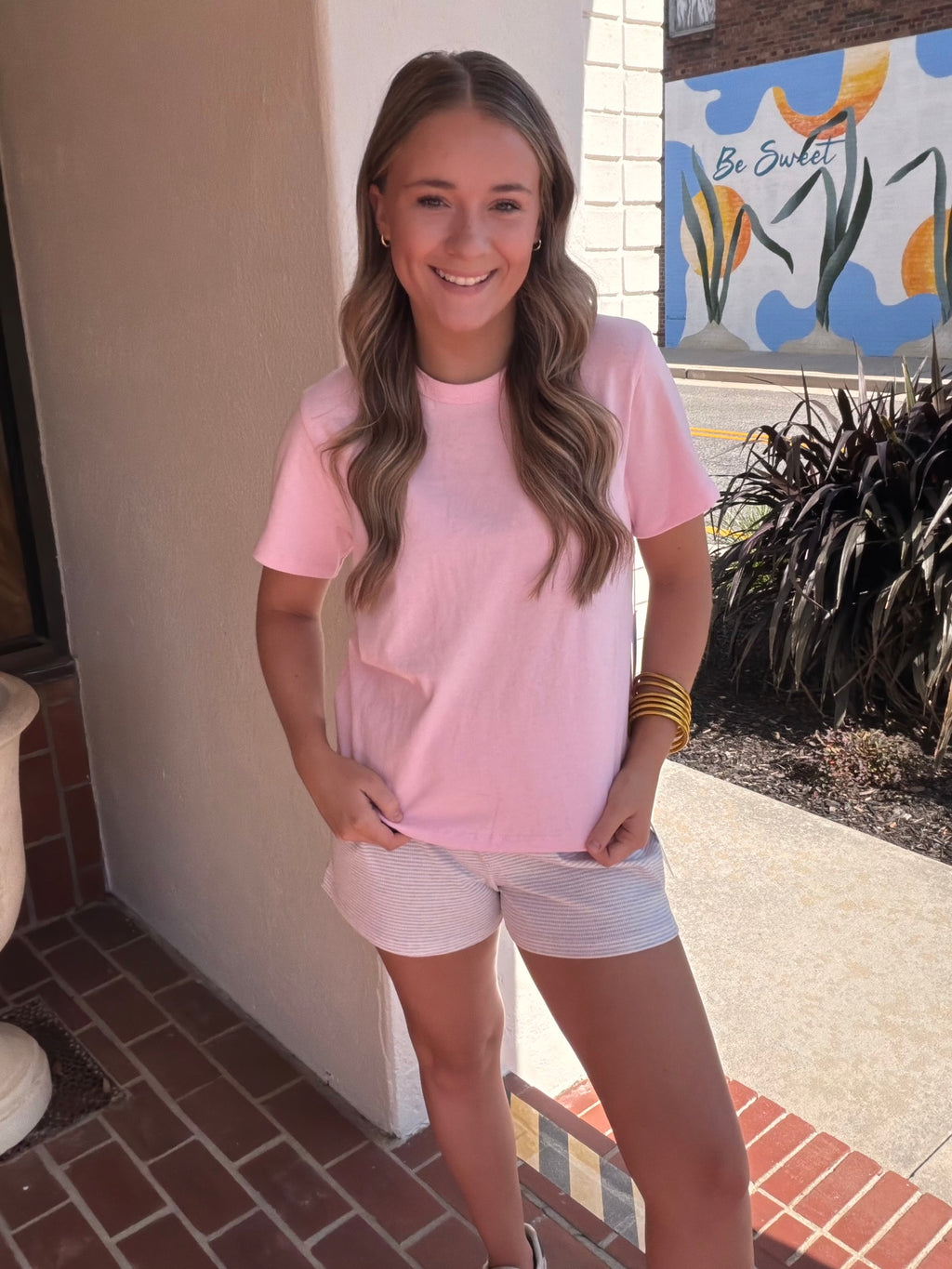 Baby Pink Top