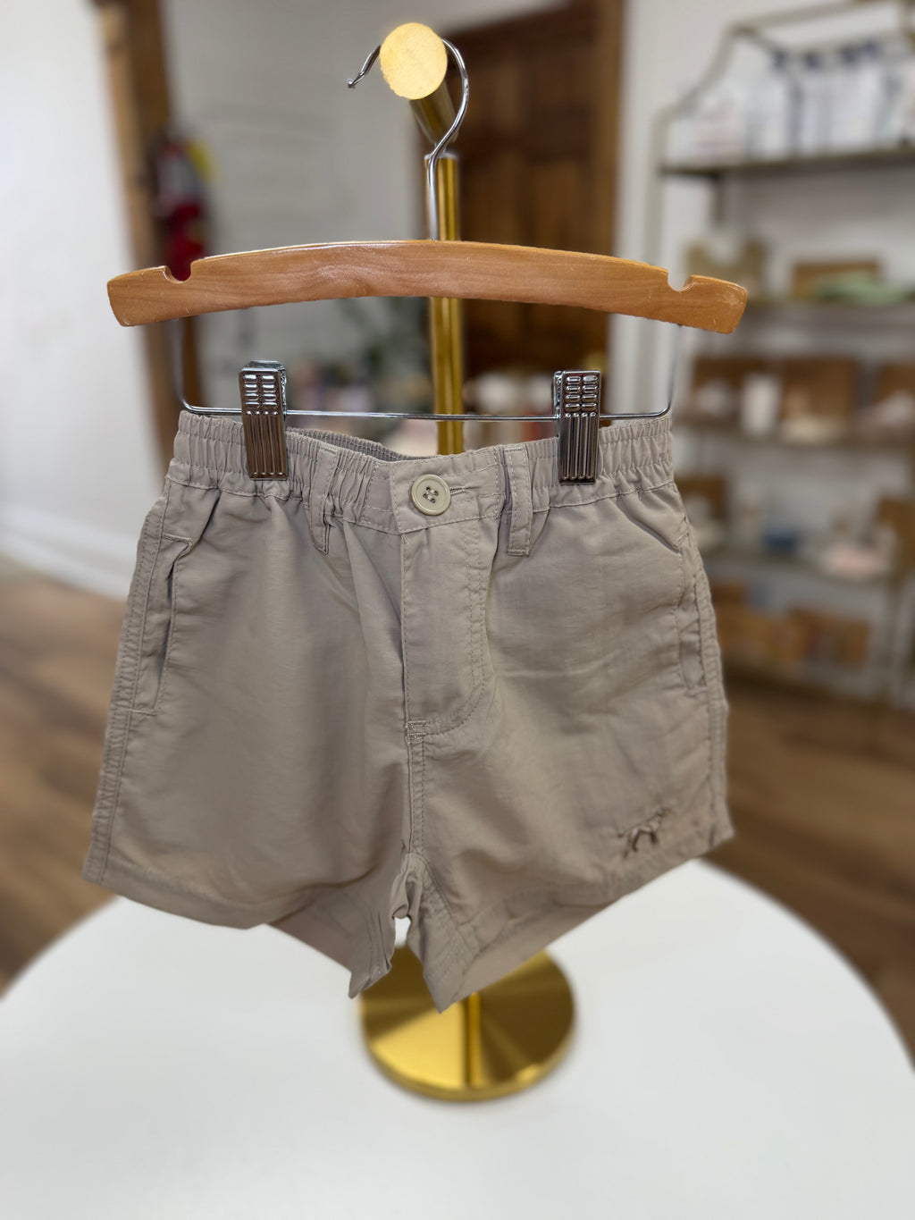 Angler Khaki Shorts