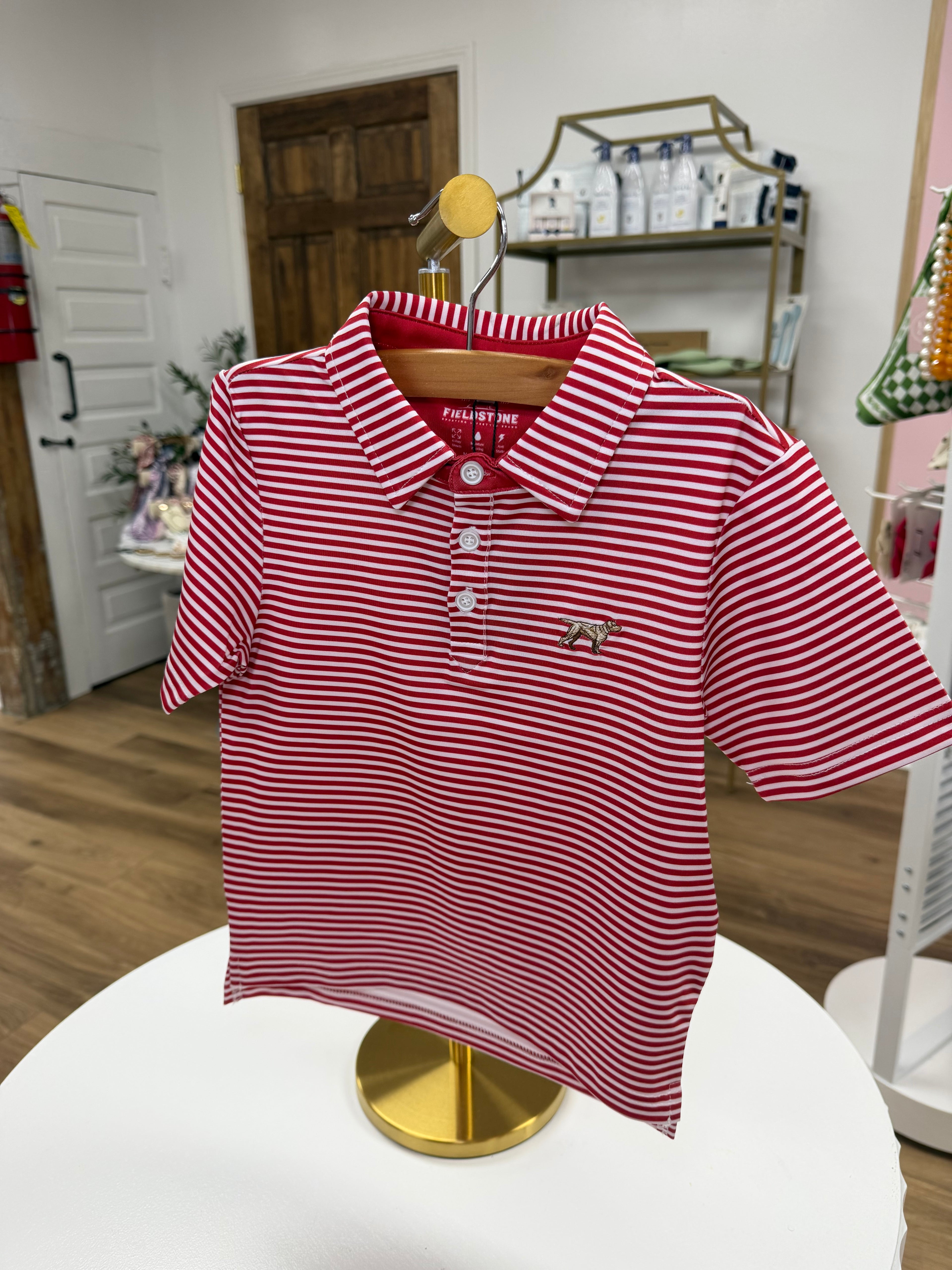 Marshall Polo Red/White