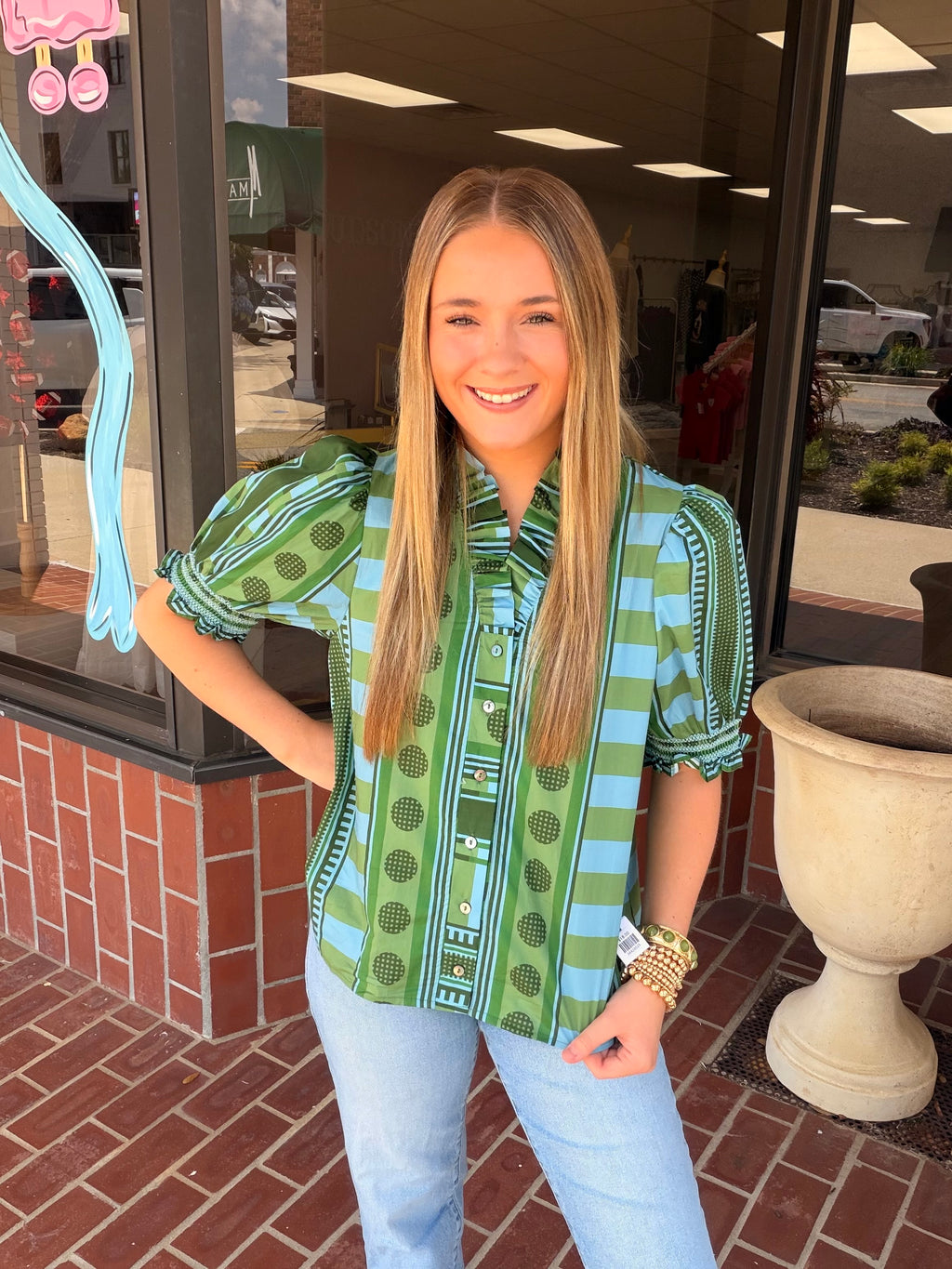 Garden Grove Ruffle Top