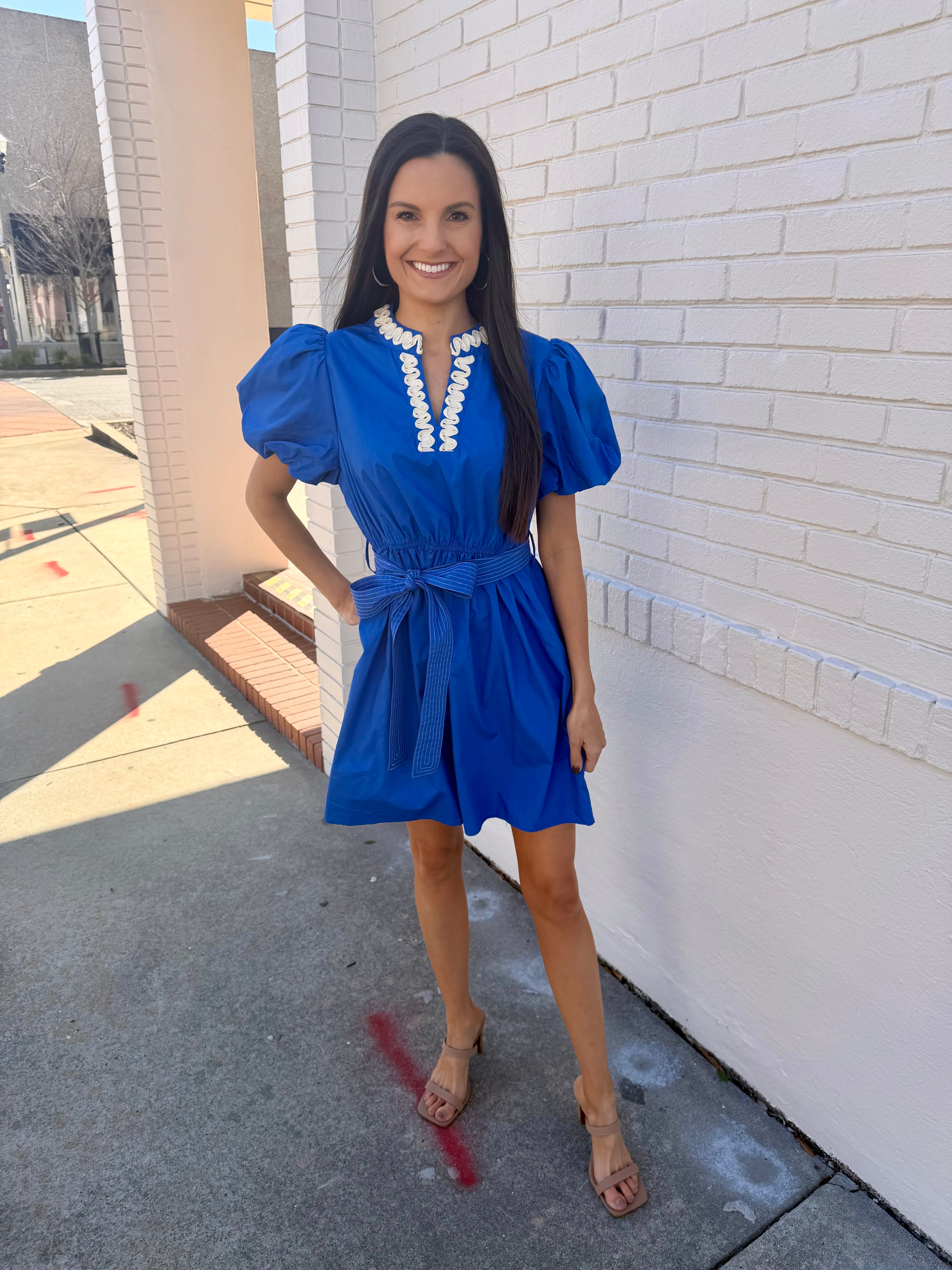 Blue Belle Classic Dress