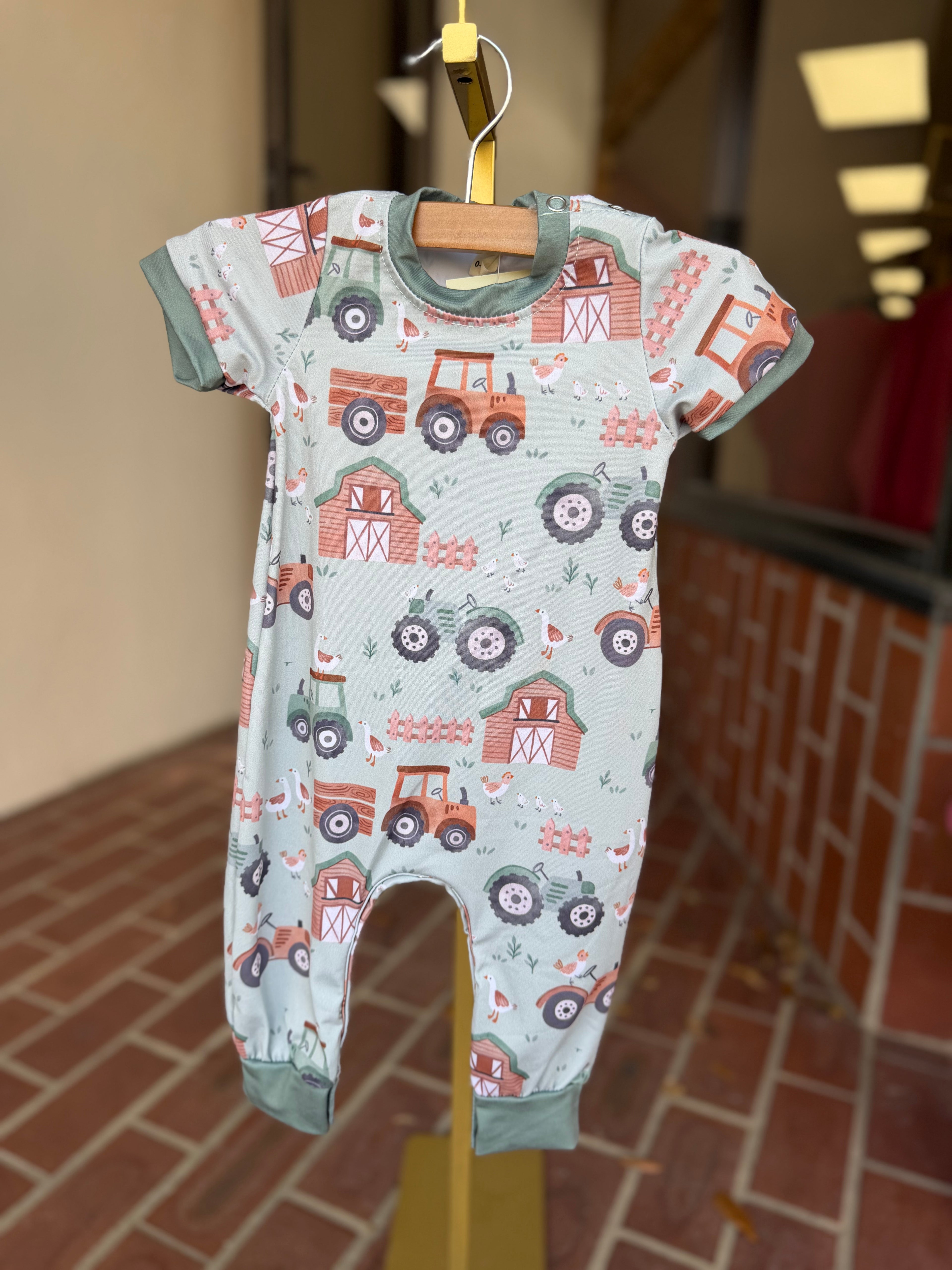 Green Garden Farm Romper