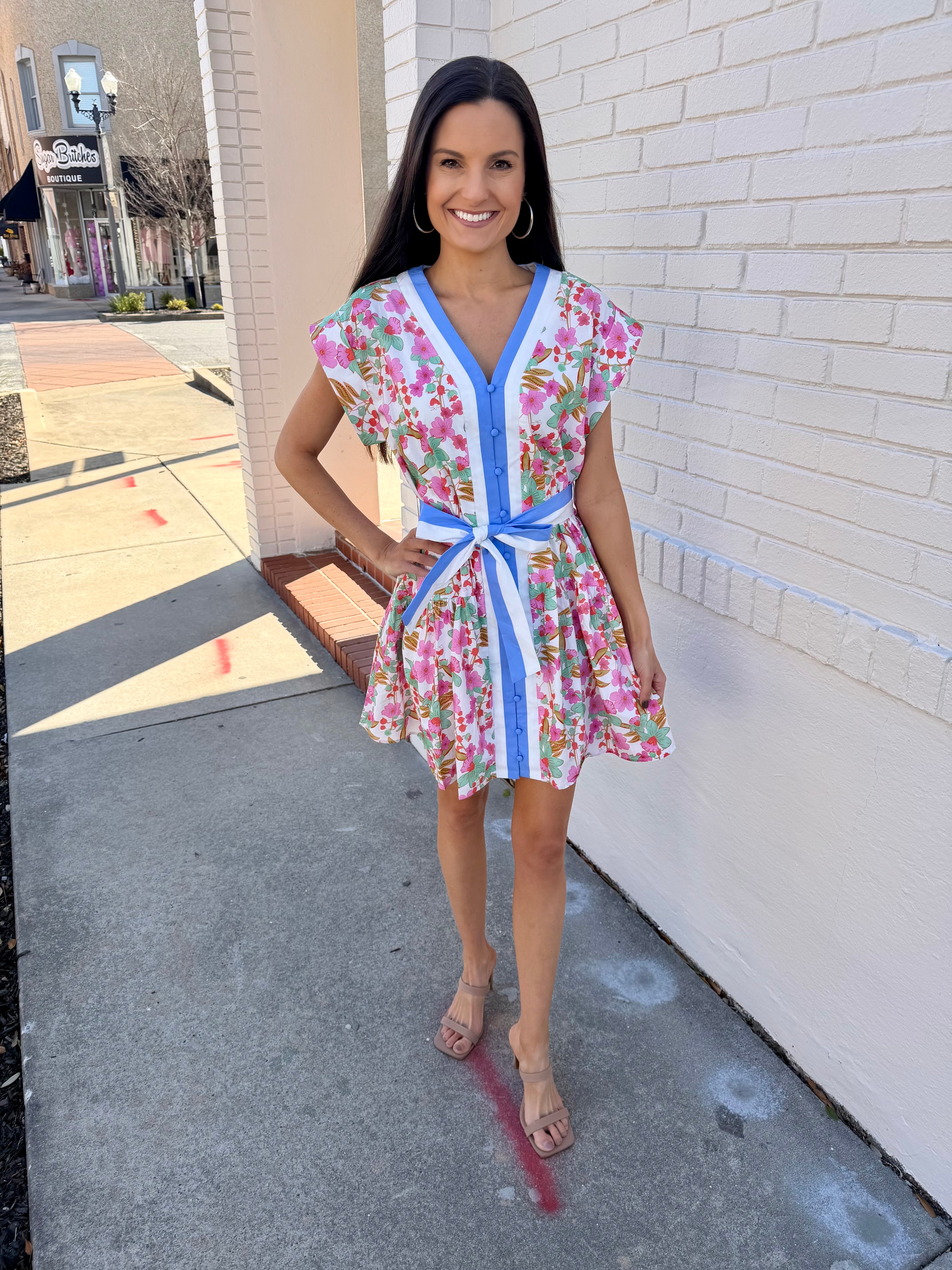 Blossom and Bloom Floral Print Dress