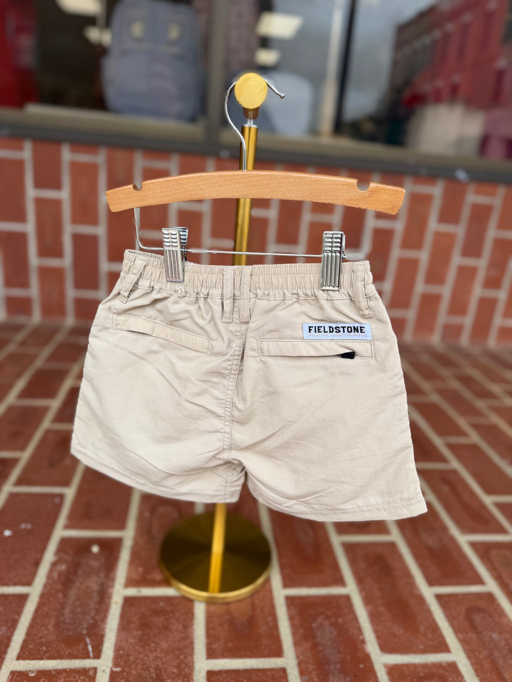 Angler Khaki Shorts