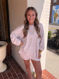 Lavender Stripe Set