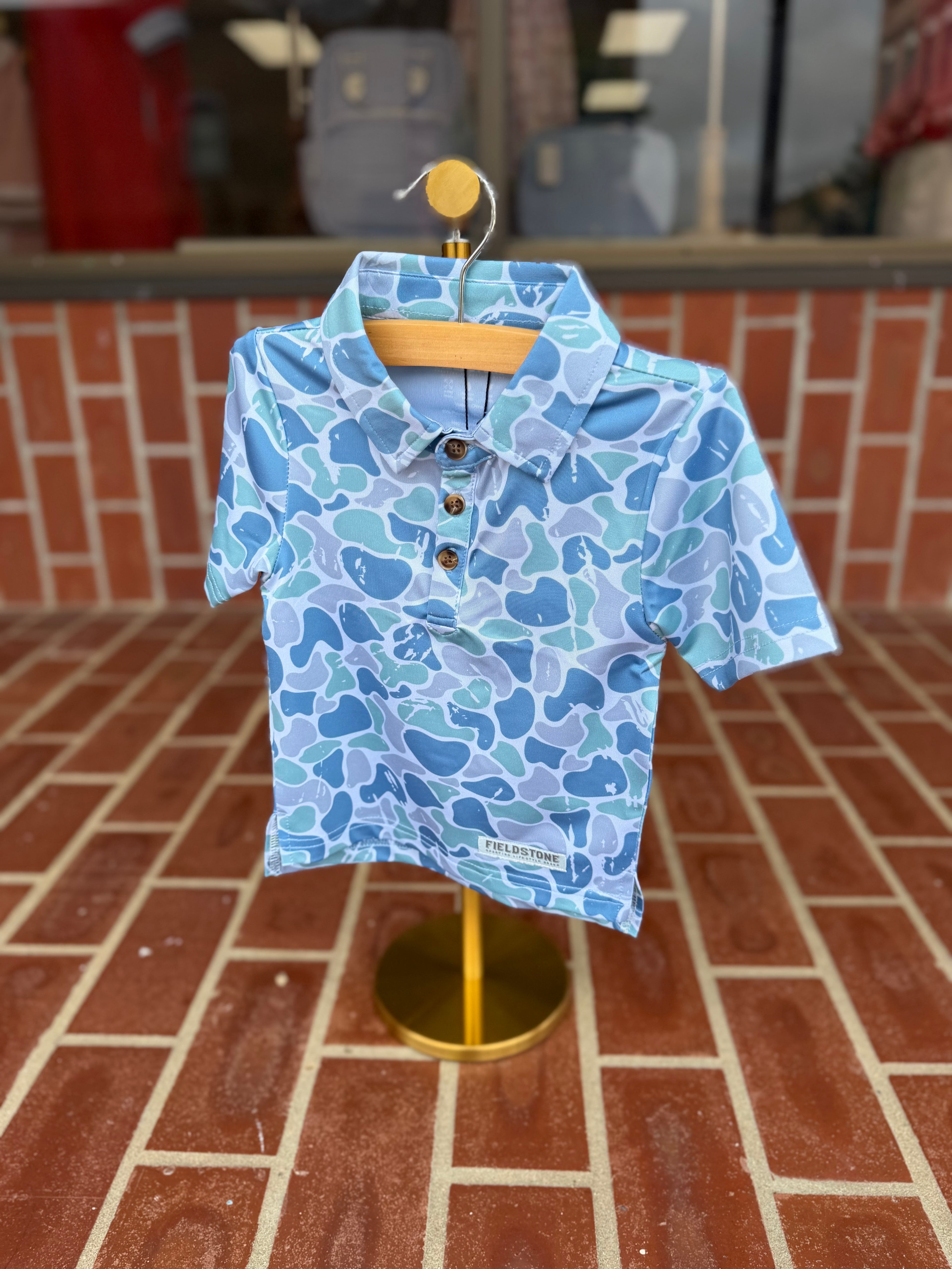 Saltwater Camo Polo