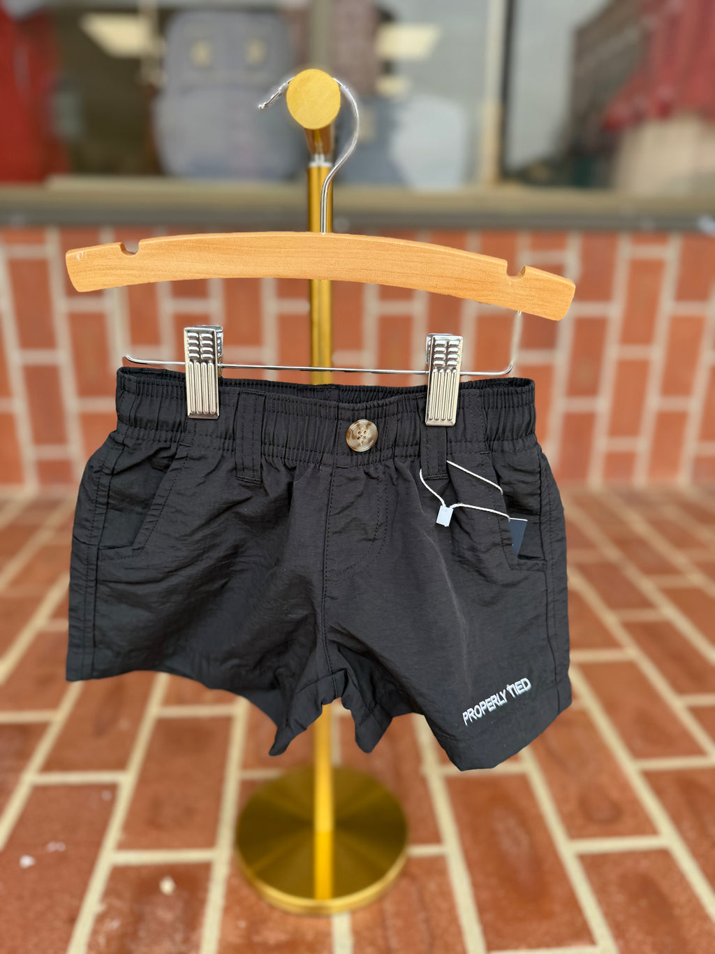Black Mallard Shorts