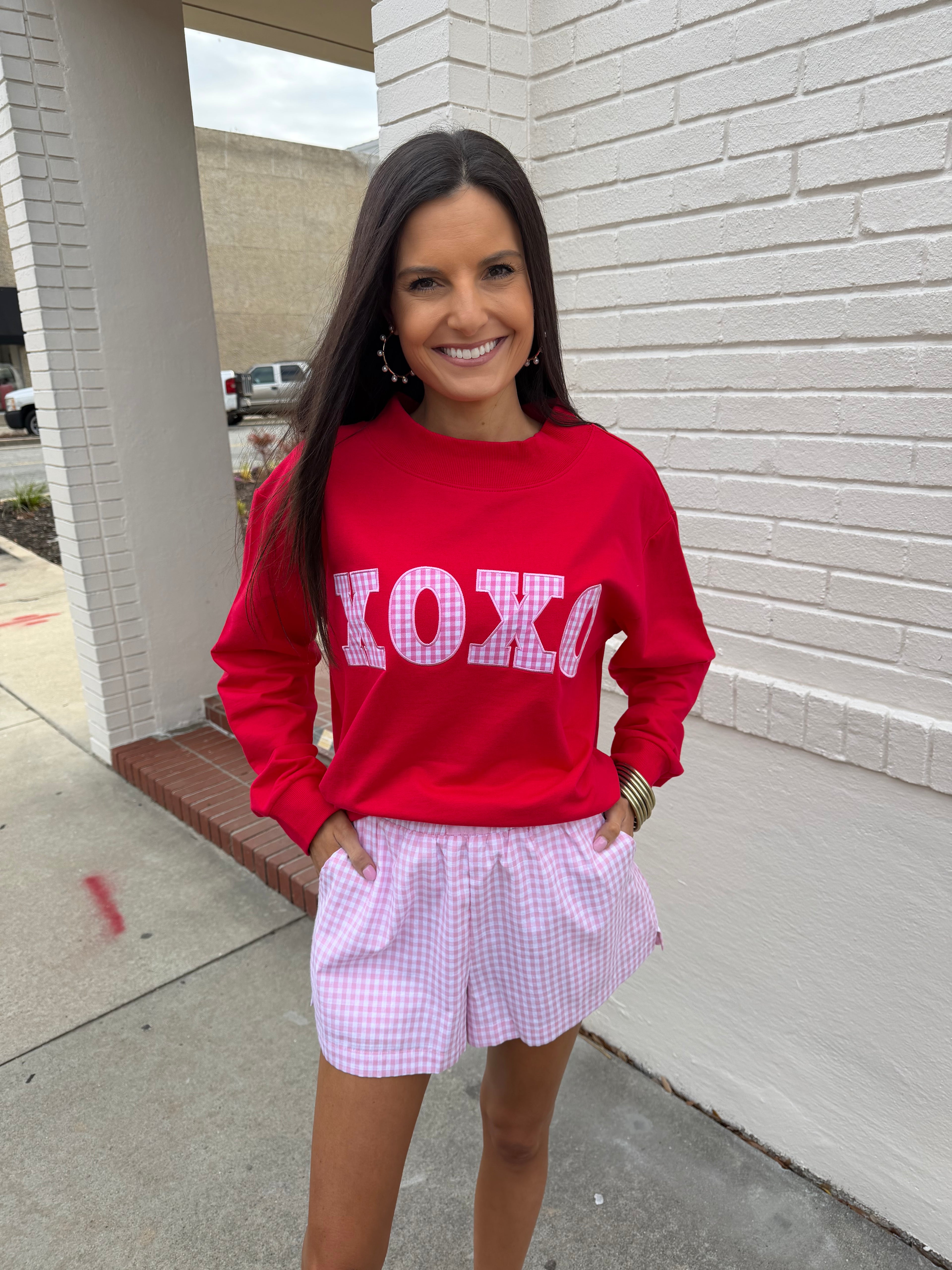 XOXO Mockneck Sweater