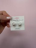 12mm Pearl Stud Earrings