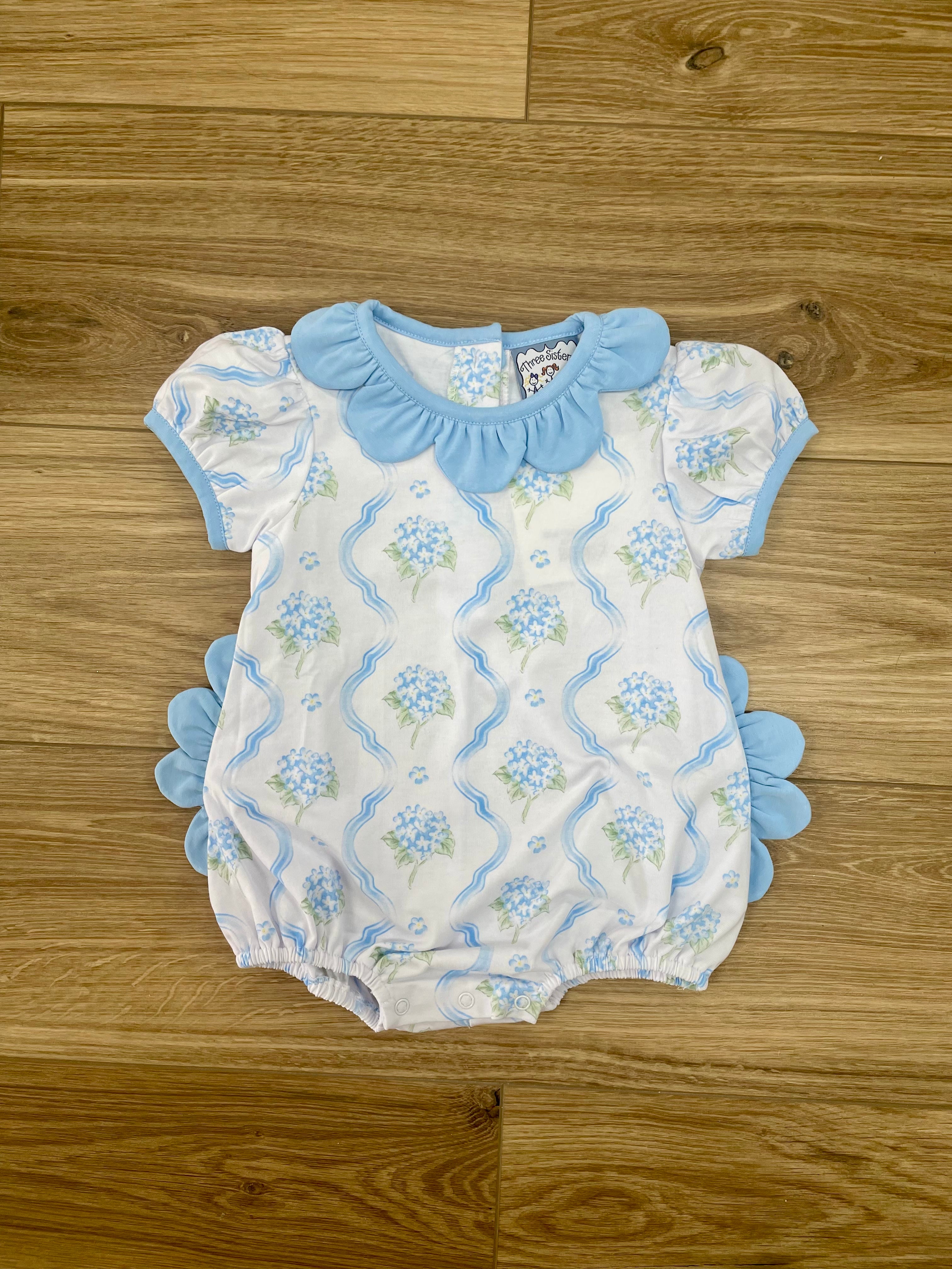 Blue Hydrangea Bubble