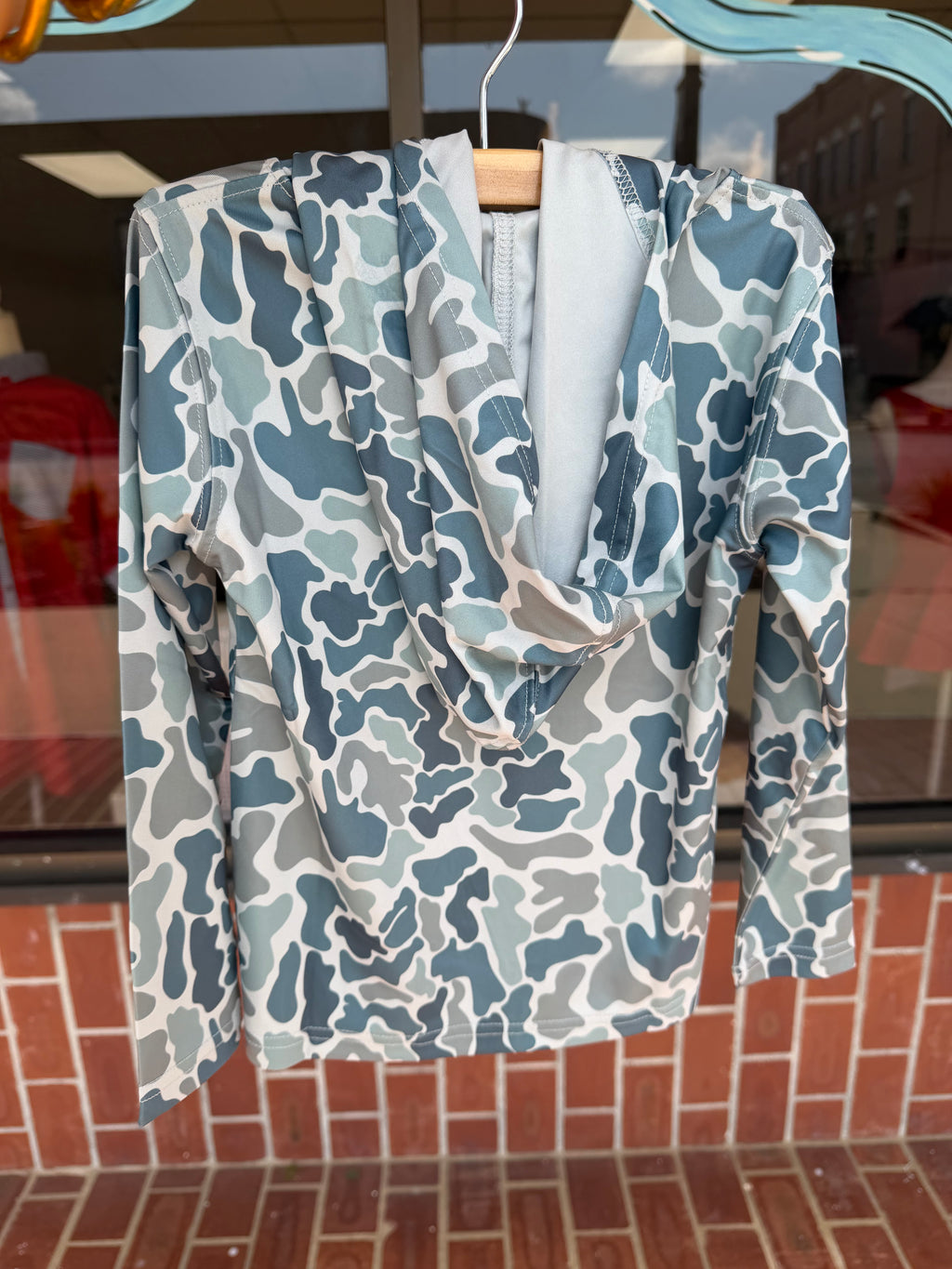 Boys Sportsman Performance Hoodie Polar Camo