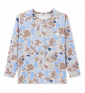 Blue Camo Performance Top