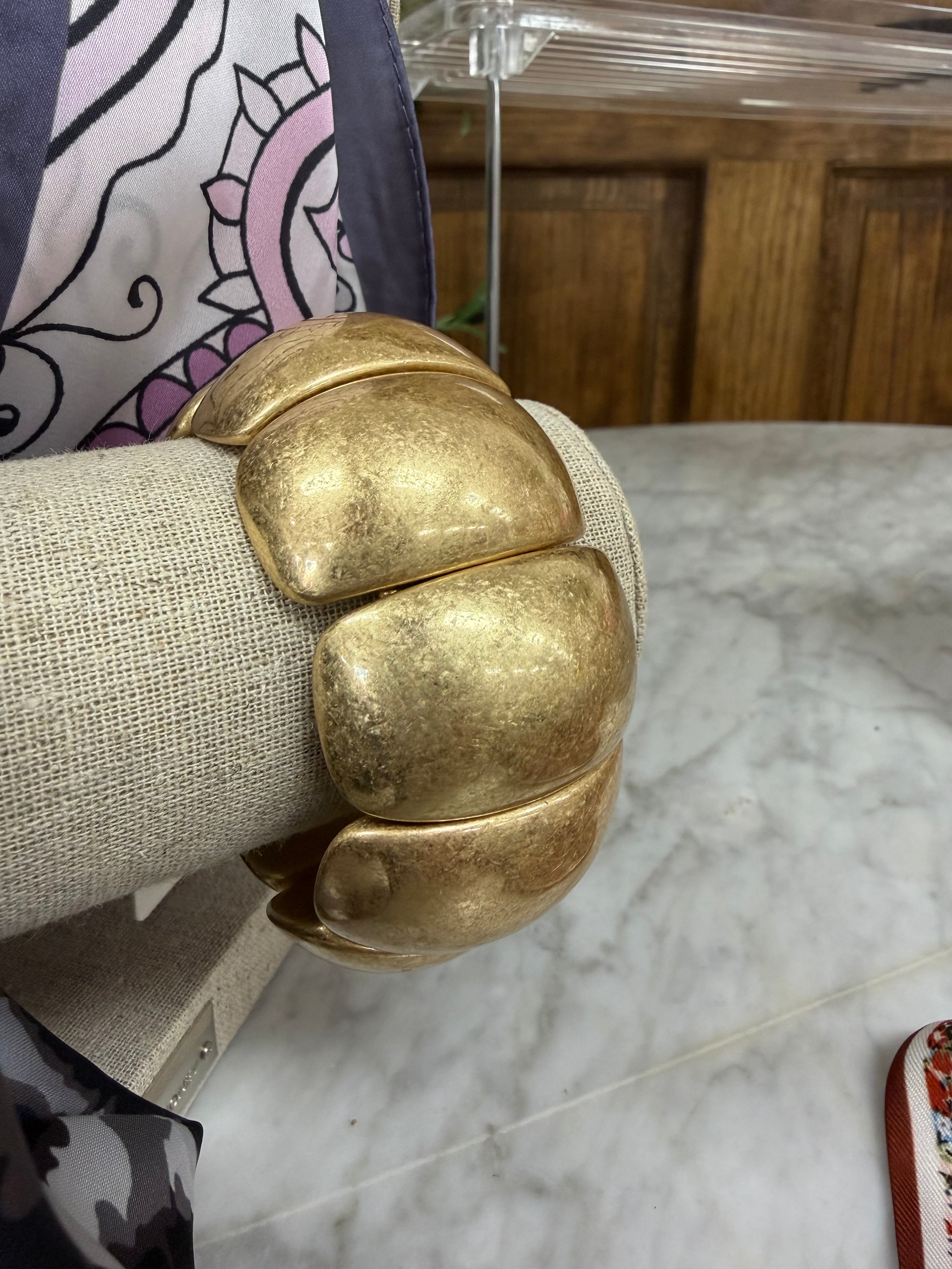 Rectangle Dome Shaped CCB Bracelet