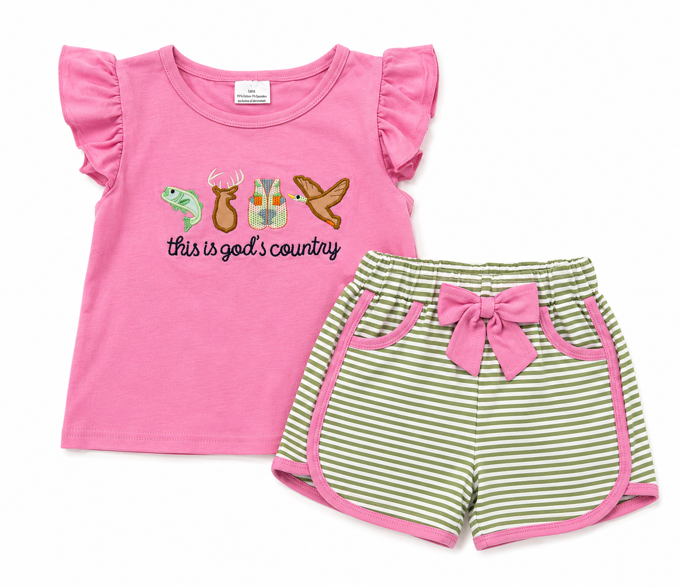 Pink Country Girl Set