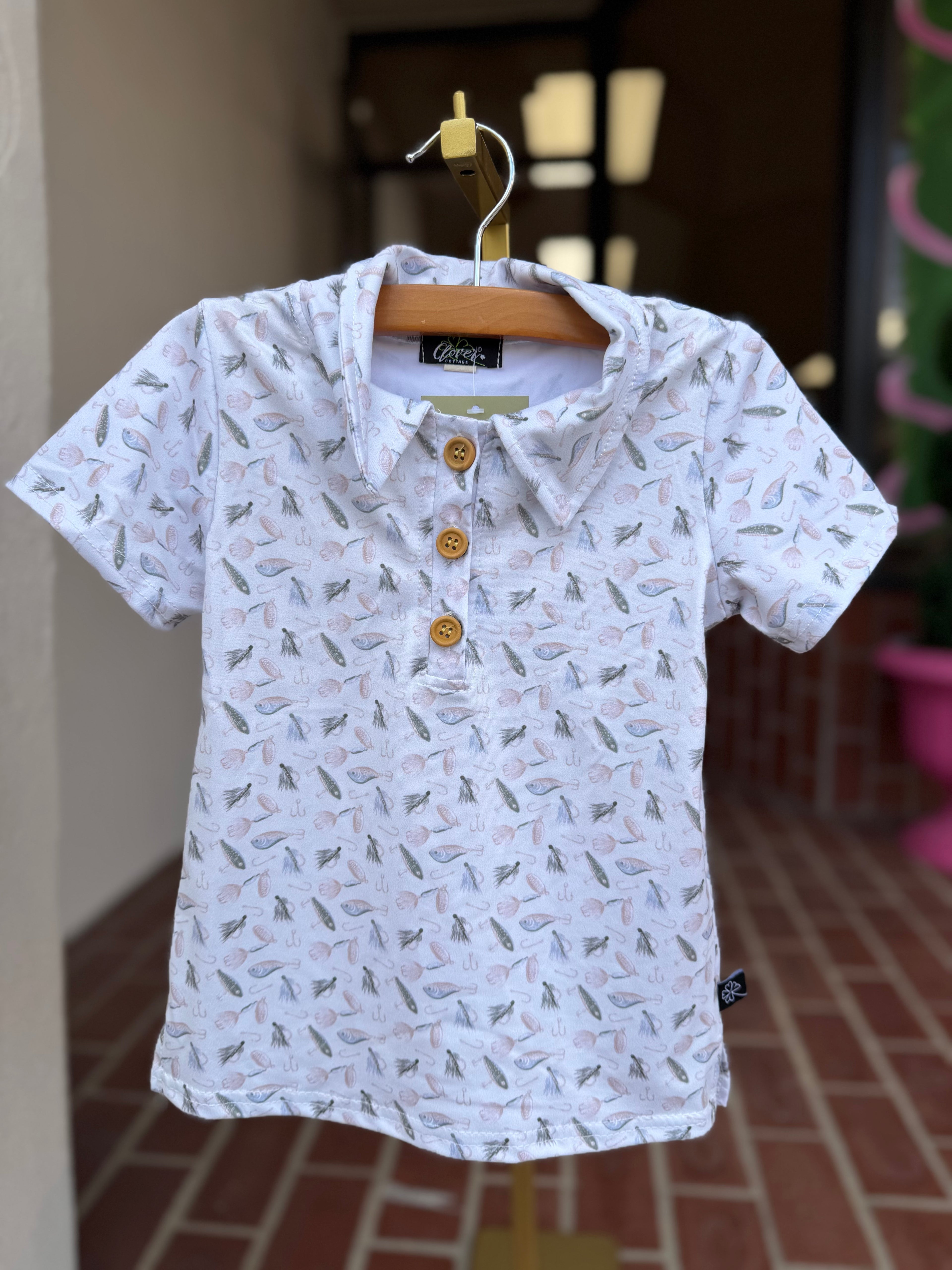 Fly Fish Collar Shirt