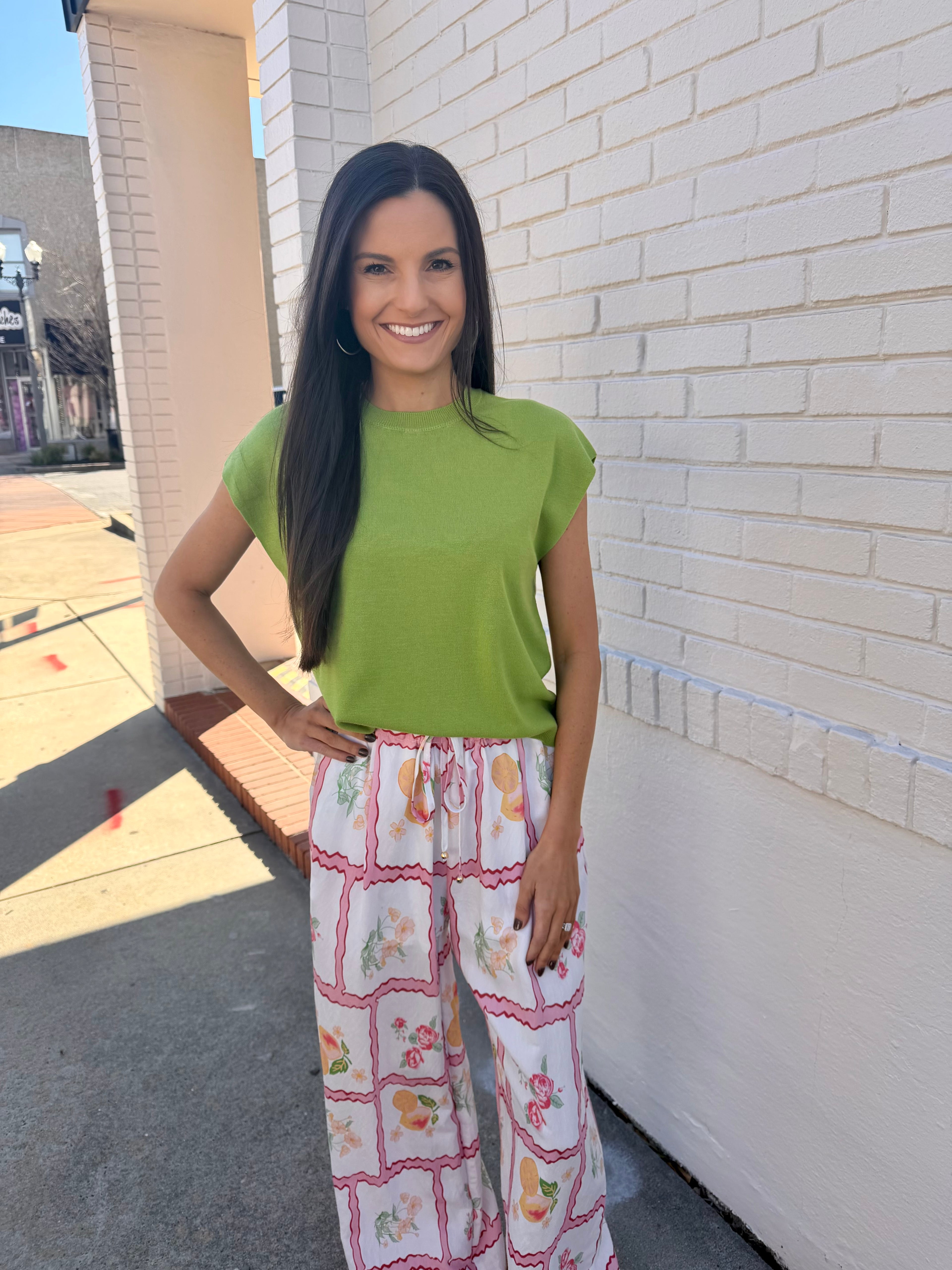 The Everyday Green Blouse