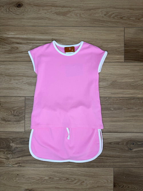 Aria Skort Set- Pink