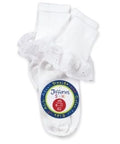 White Ruffle Socks