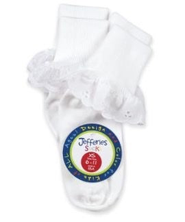 White Ruffle Socks