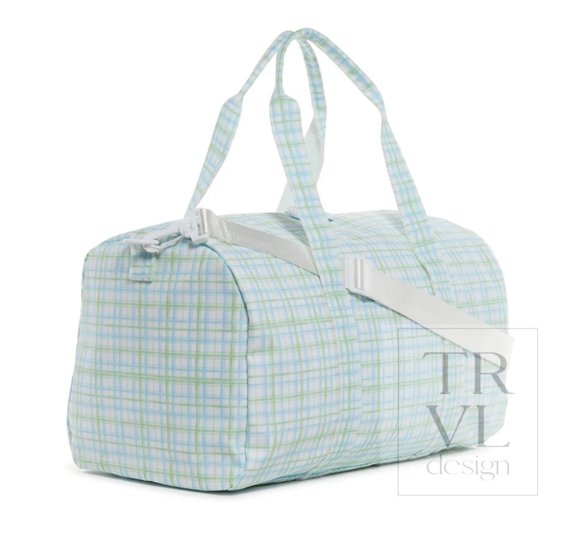 Weekender Duffel Bag - Classic Plaid Green