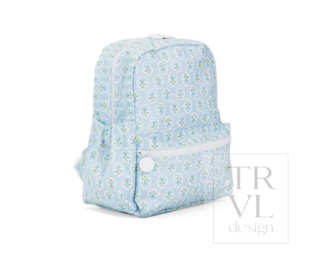 Mini Backer - Petite Fleur Blue