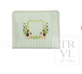 Medium Zip Pouch - Pimlico Duck Sage
