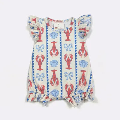 Lobster Coquette Romper