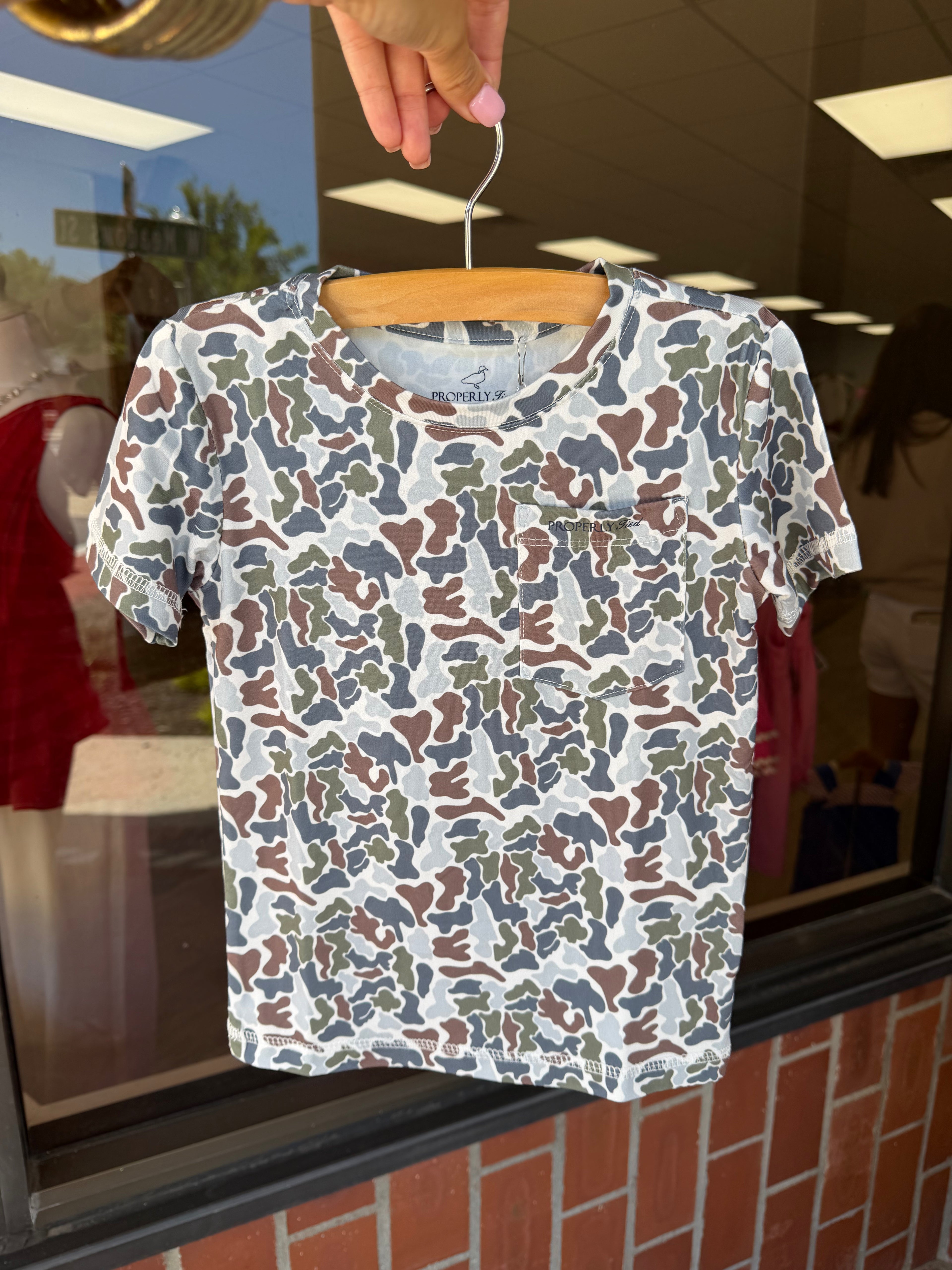 Terra Camo Pocket Tee