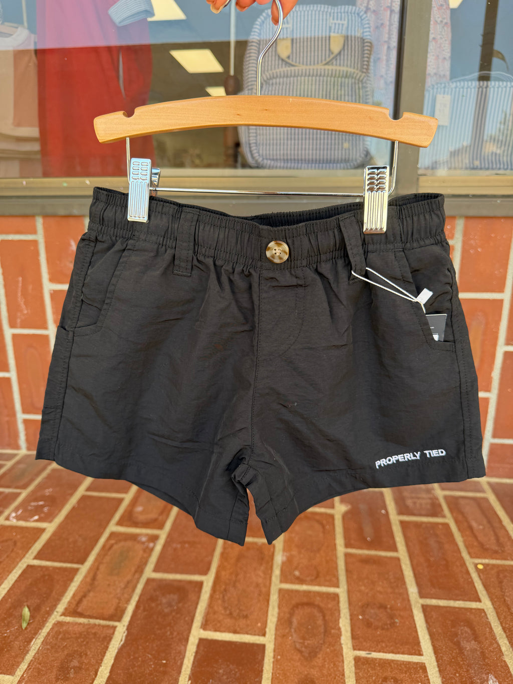 Black Mallard Shorts
