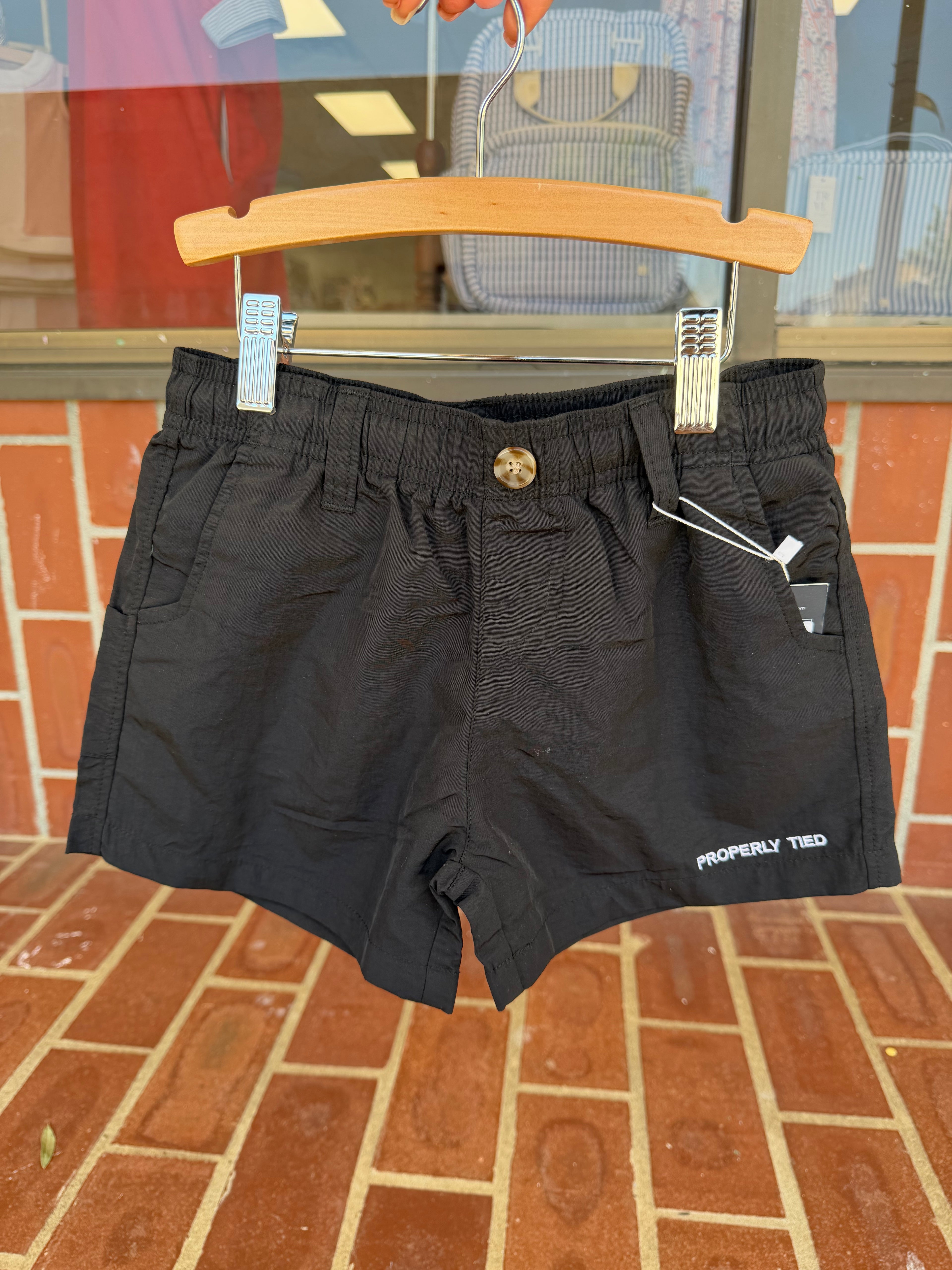 Black Mallard Shorts
