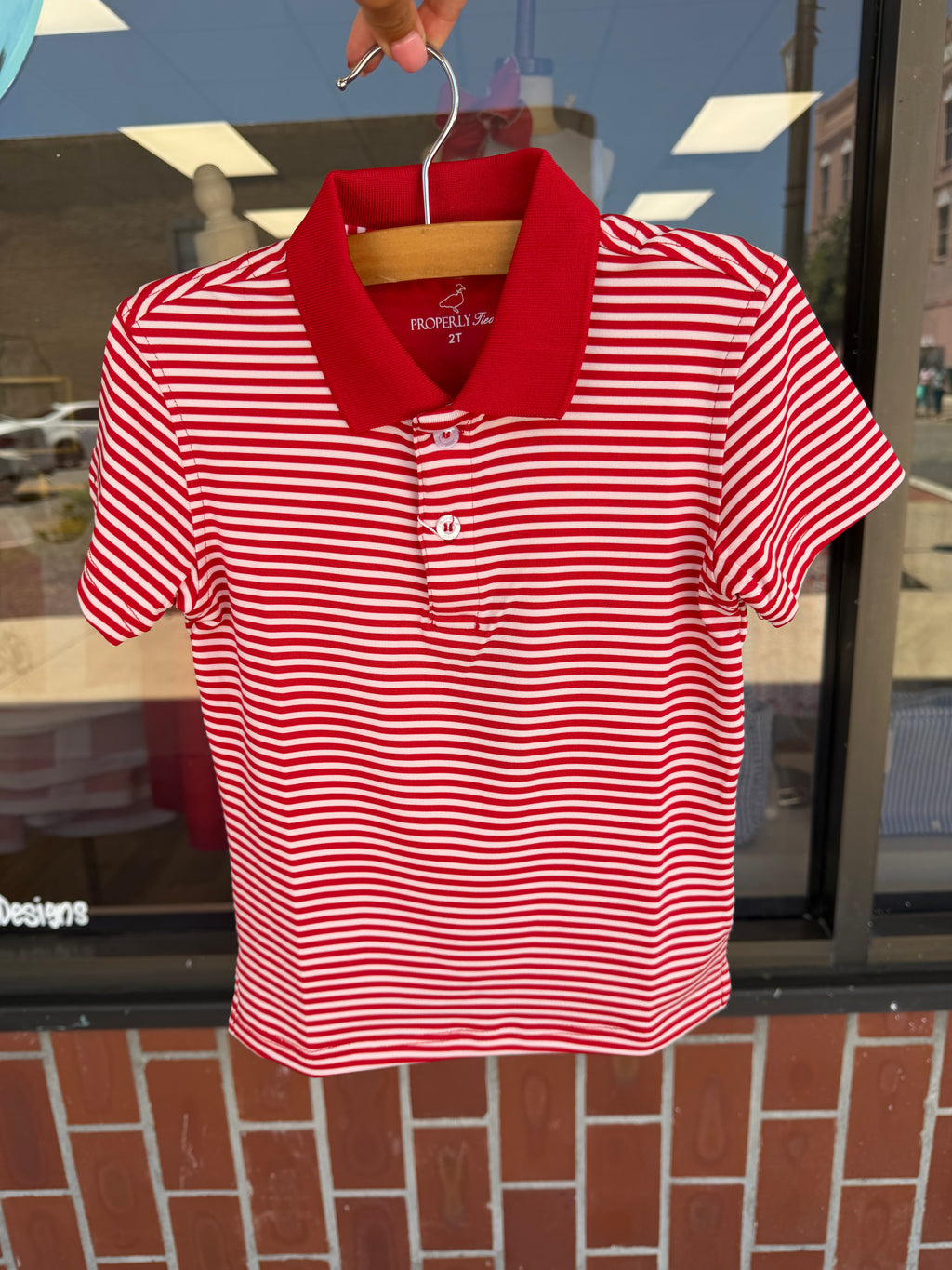 Boys Dallas Polo Red