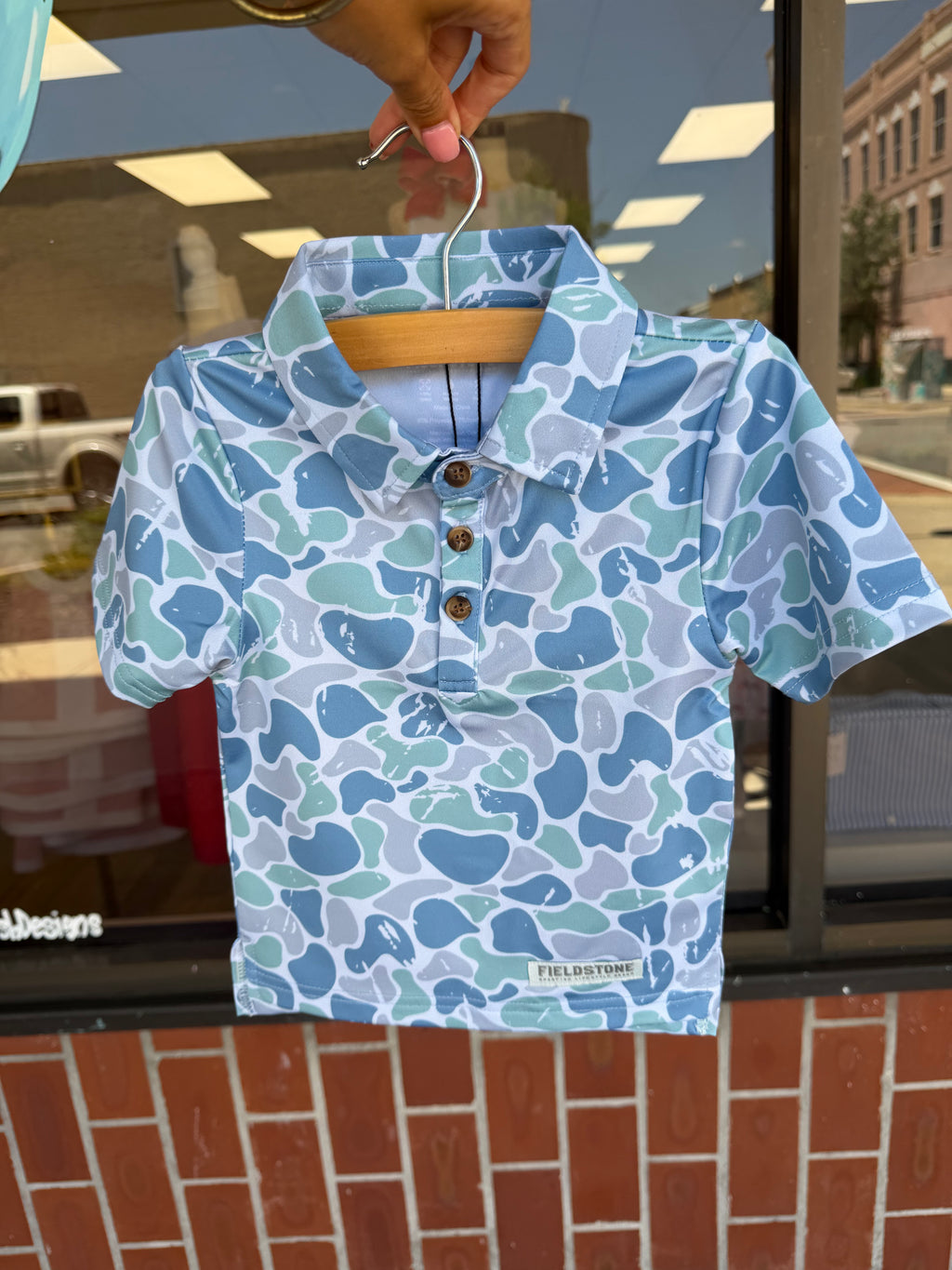 Saltwater Camo Polo