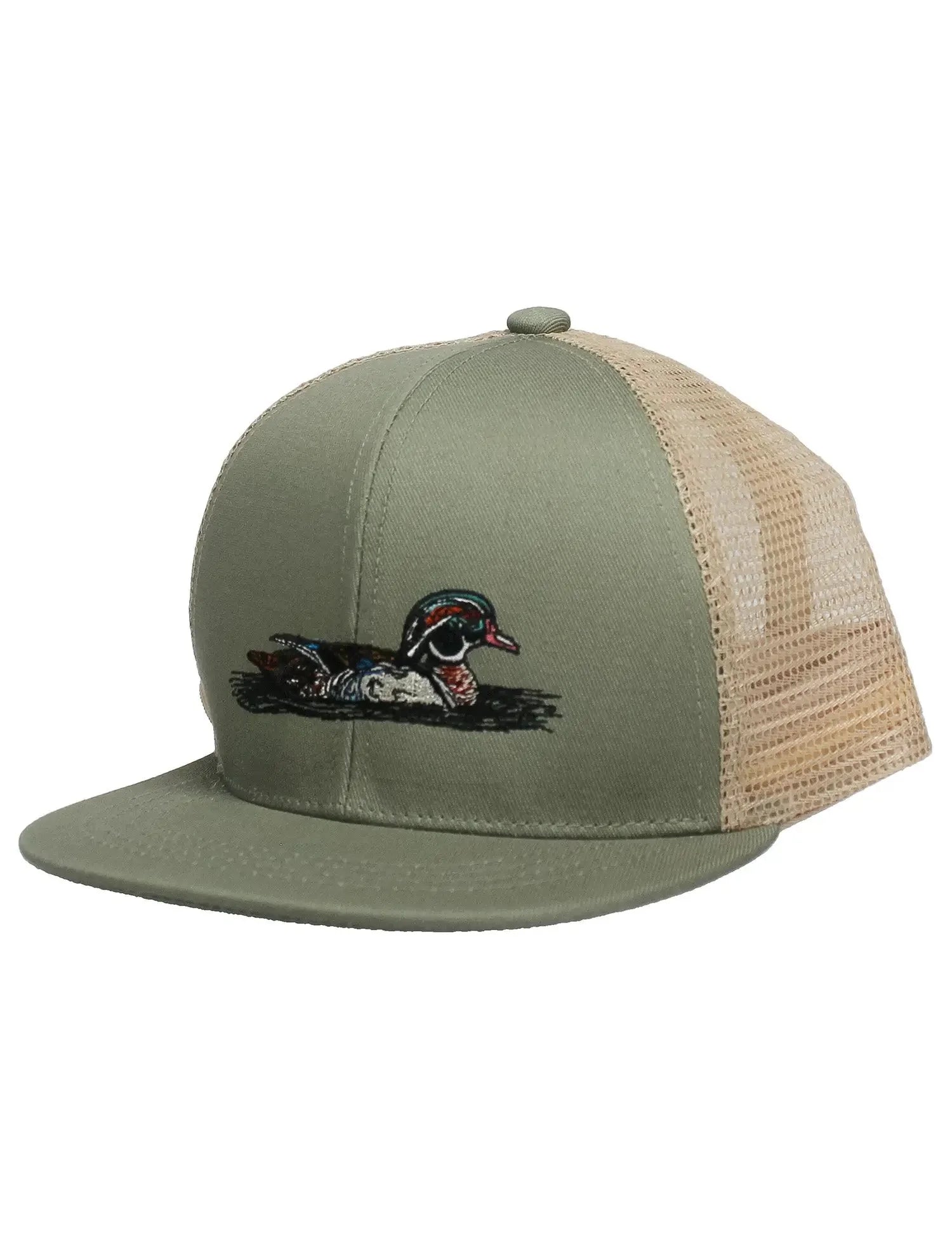 Boys Trucker Hat- Wood Duck